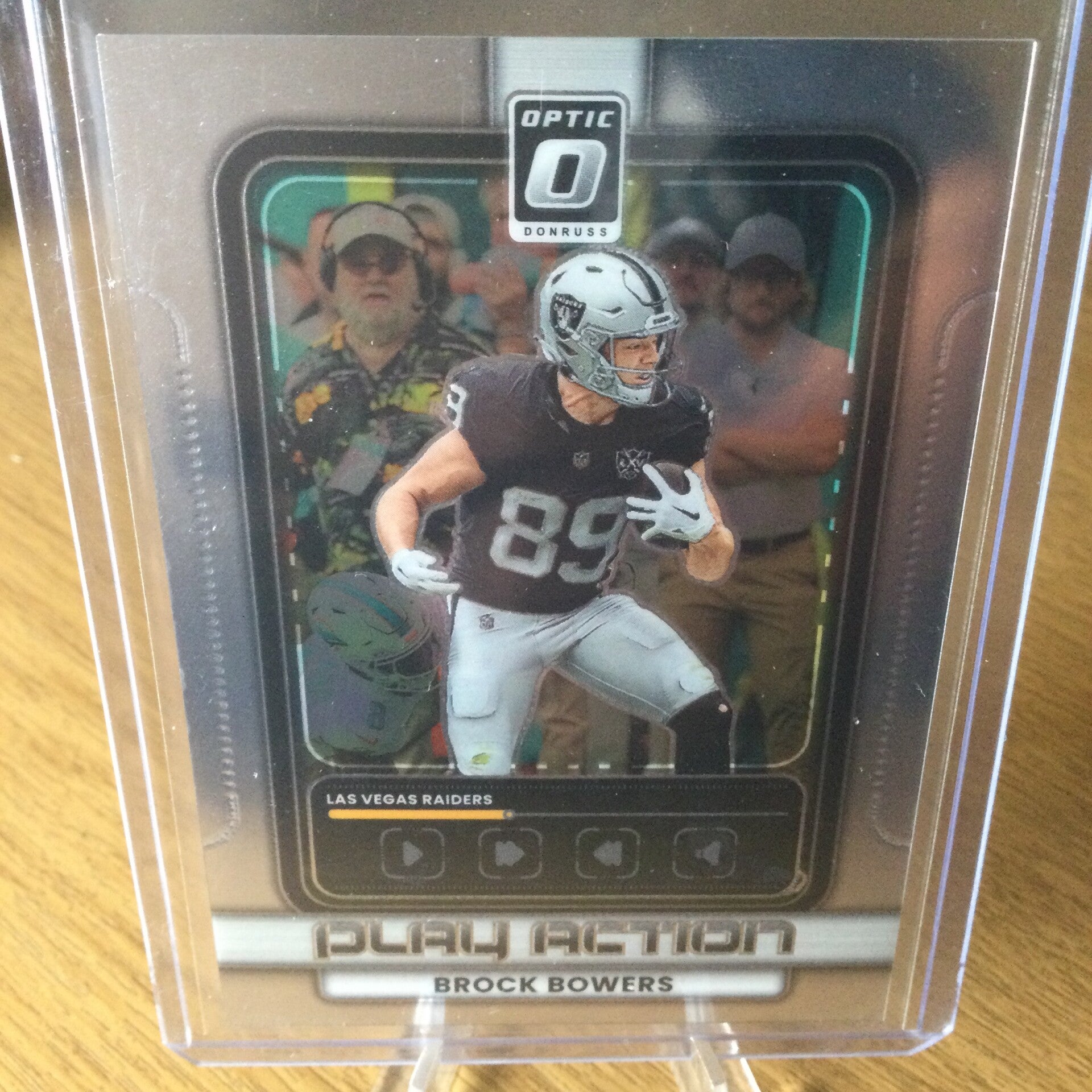 BROCK BOWERS - 2025 PANINI DONRUSS OPTIC - PLAY ACTION #7