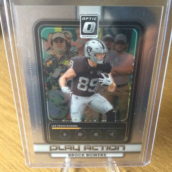 BROCK BOWERS - 2025 PANINI DONRUSS OPTIC - PLAY ACTION #7