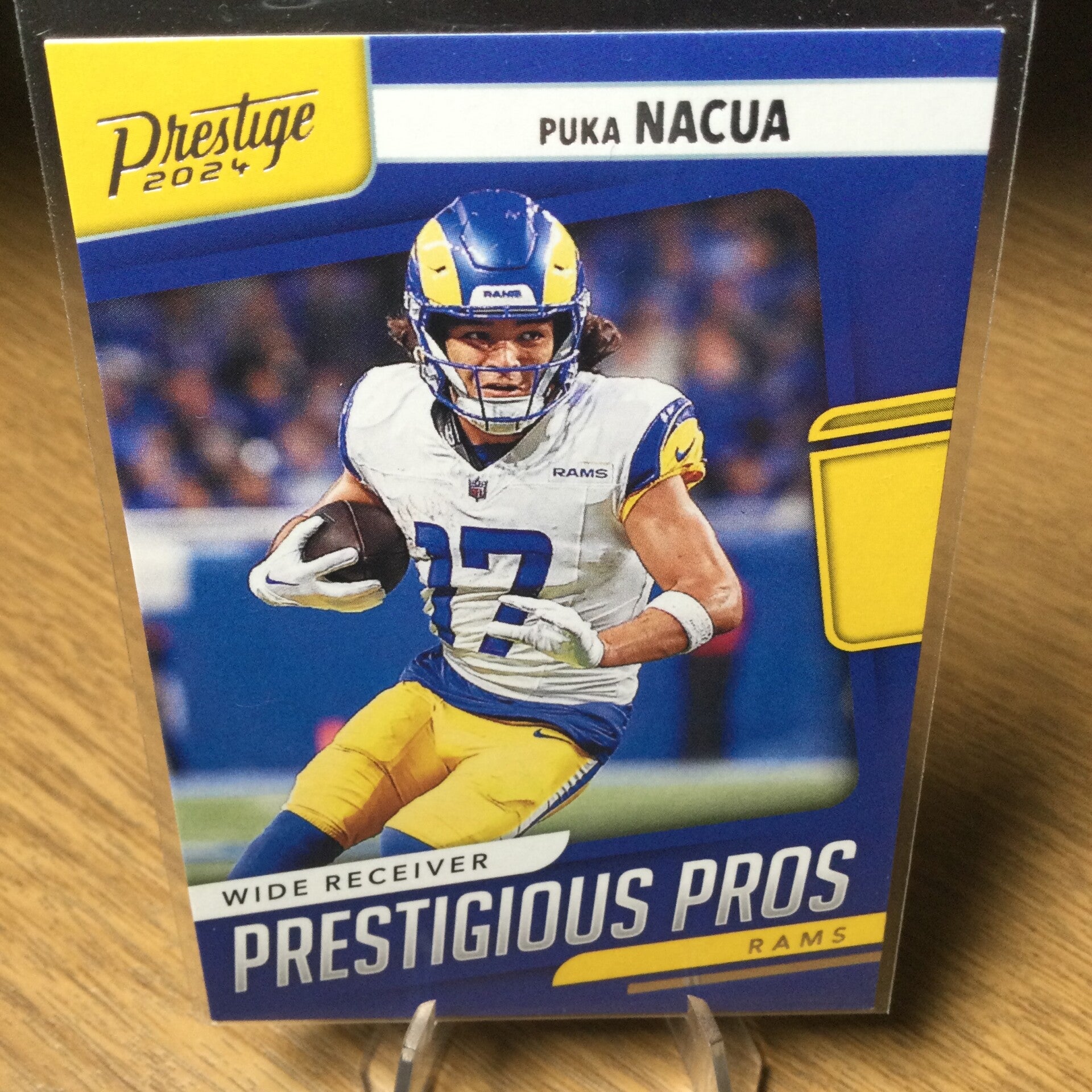 PUKA NACUA - 2024 PANINI PRESTIGE - PRESTIGIOUS PROS #PP-PNA - LA RAMS