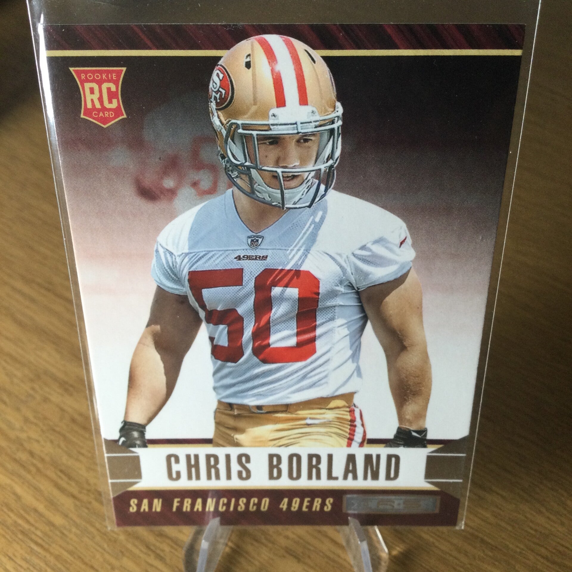 CHRIS BORLAND RC - 2014 Panini Rookies & Stars - ROOKIE BASE #120