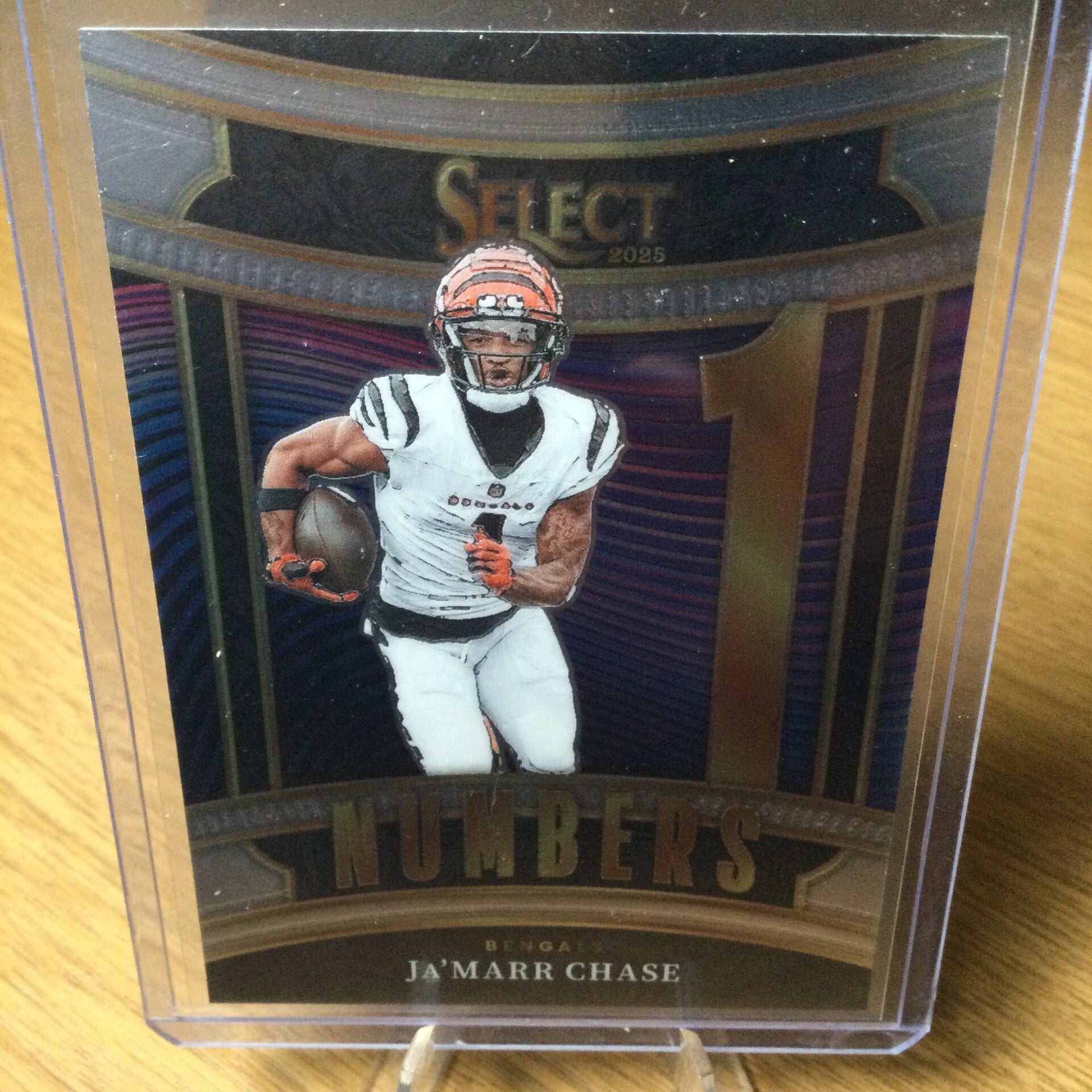 JA'MARR CHASE - 2025 PANINI SELECT - NUMBERS #3