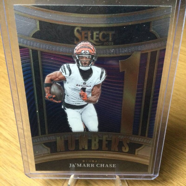 JA'MARR CHASE - 2025 PANINI SELECT - NUMBERS #3