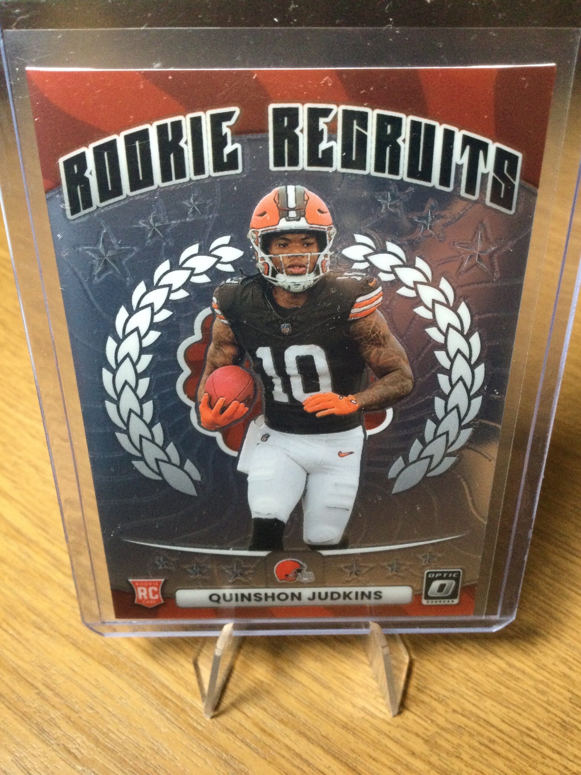 QUINSHON JUDKINS RC - 2025 PANINI DONRUSS OPTIC - ROOKIE RECRUITS #13