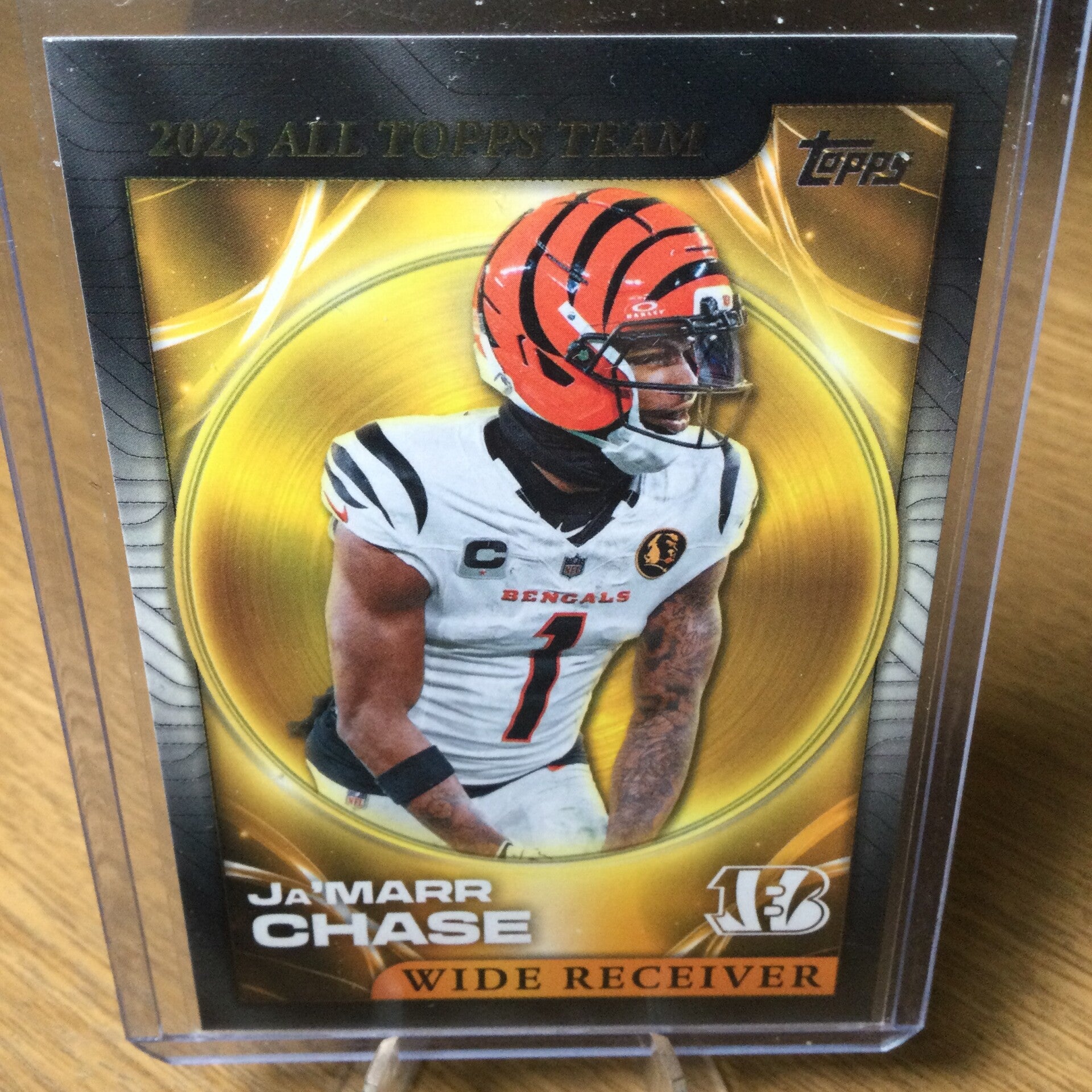 JA'MARR CHASE - 2026 TOPPS FLAGSHIP - 2025 ALL TOPPS TEAM #25ATT-6