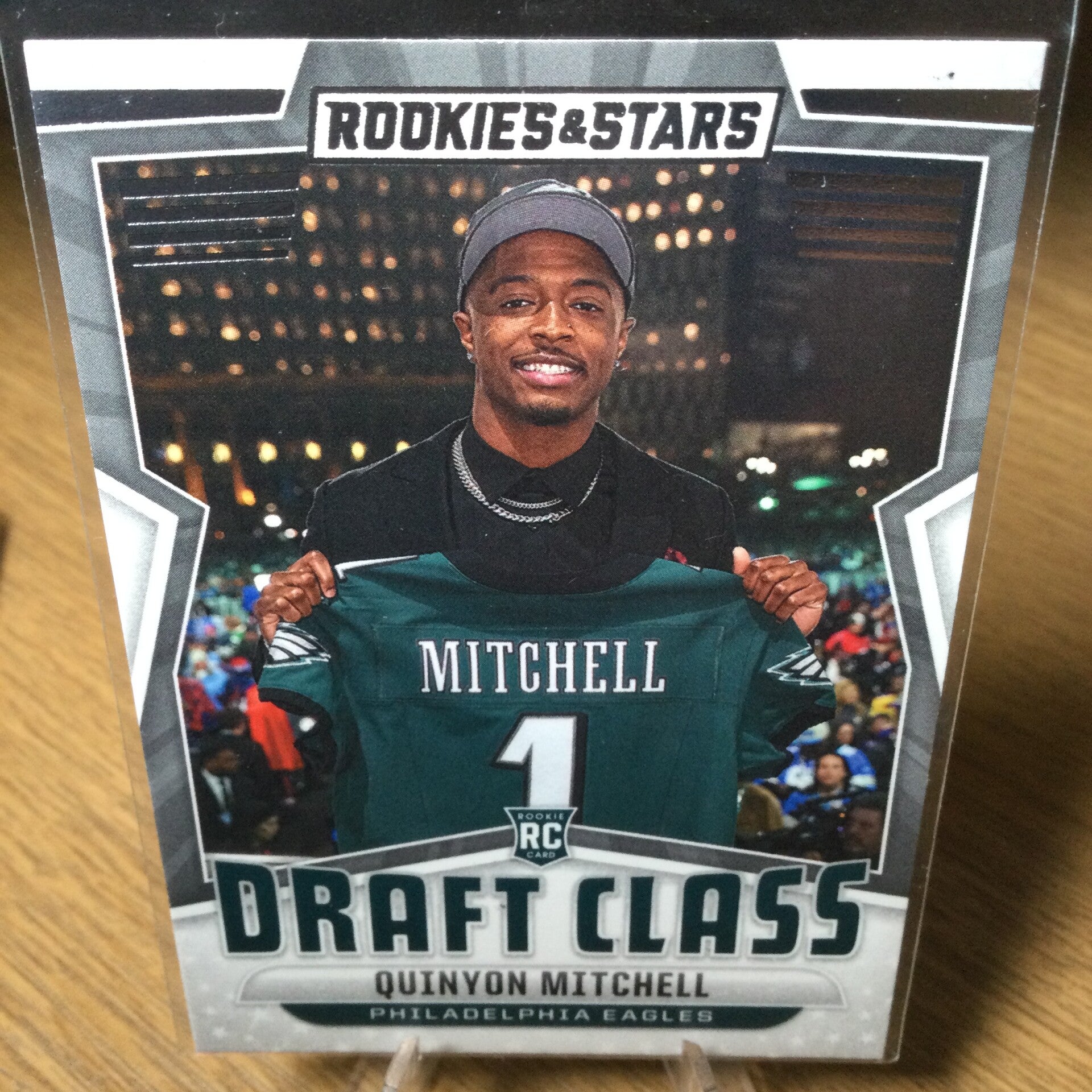 QUINYON MITCHELL RC - 2024 PANINI ROOKIES & STARS - DRAFT CLASS #DC-QML