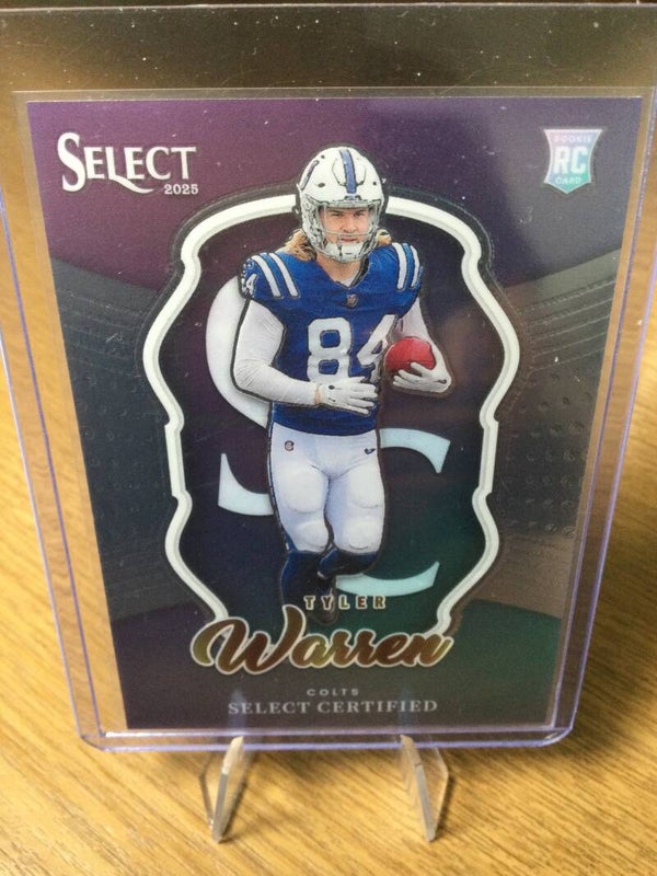 TYLER WARREN RC - 2025 PANINI SELECT - SELECT CERTIFIED #8