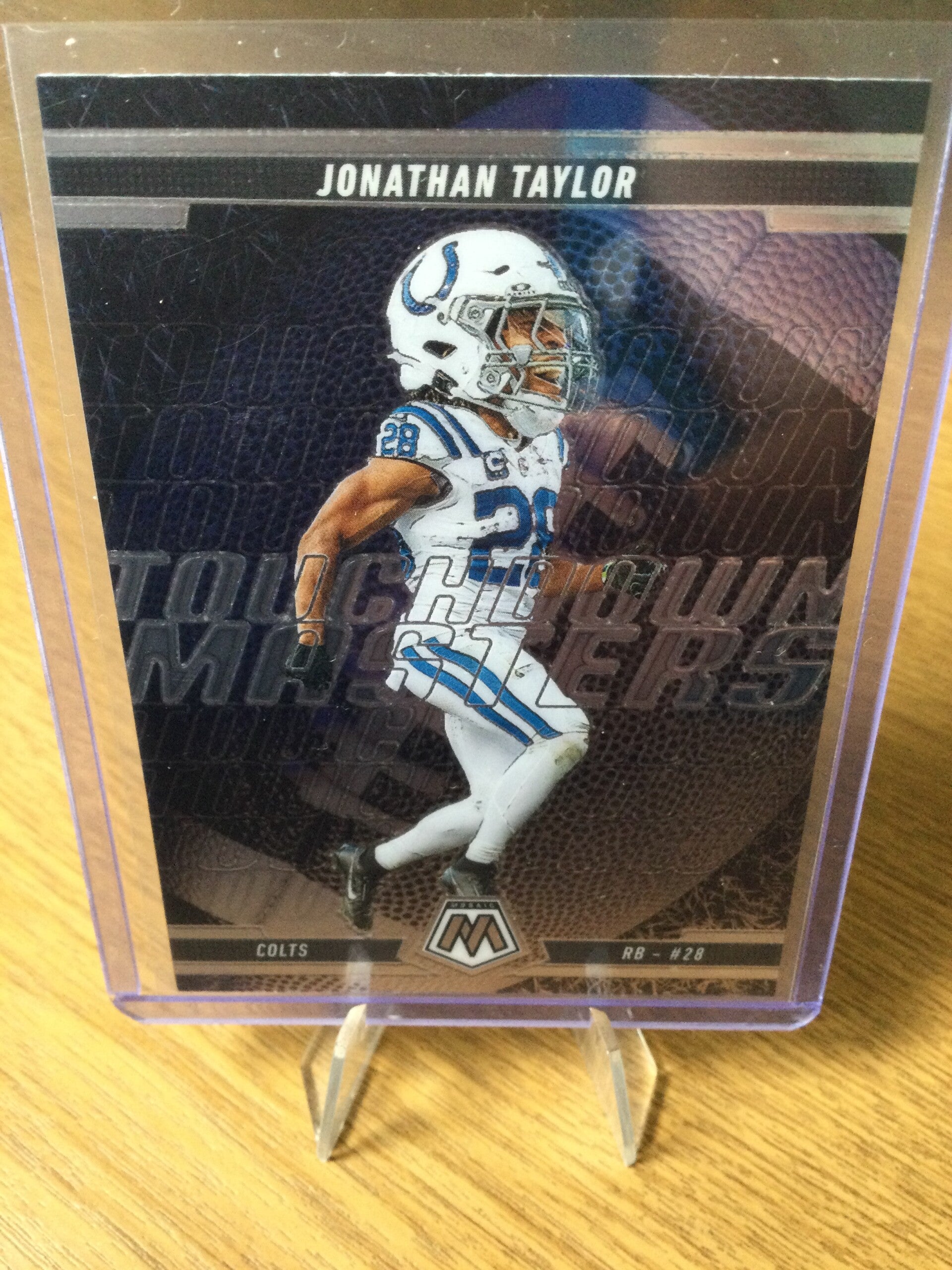 JONATHAN TAYLOR - 2025 PANINI MOSAIC - TOUCHDOWN MASTERS #10