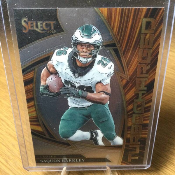 SAQUON BARKLEY - 2025 PANINI SELECT - TURBOCHARGED #1