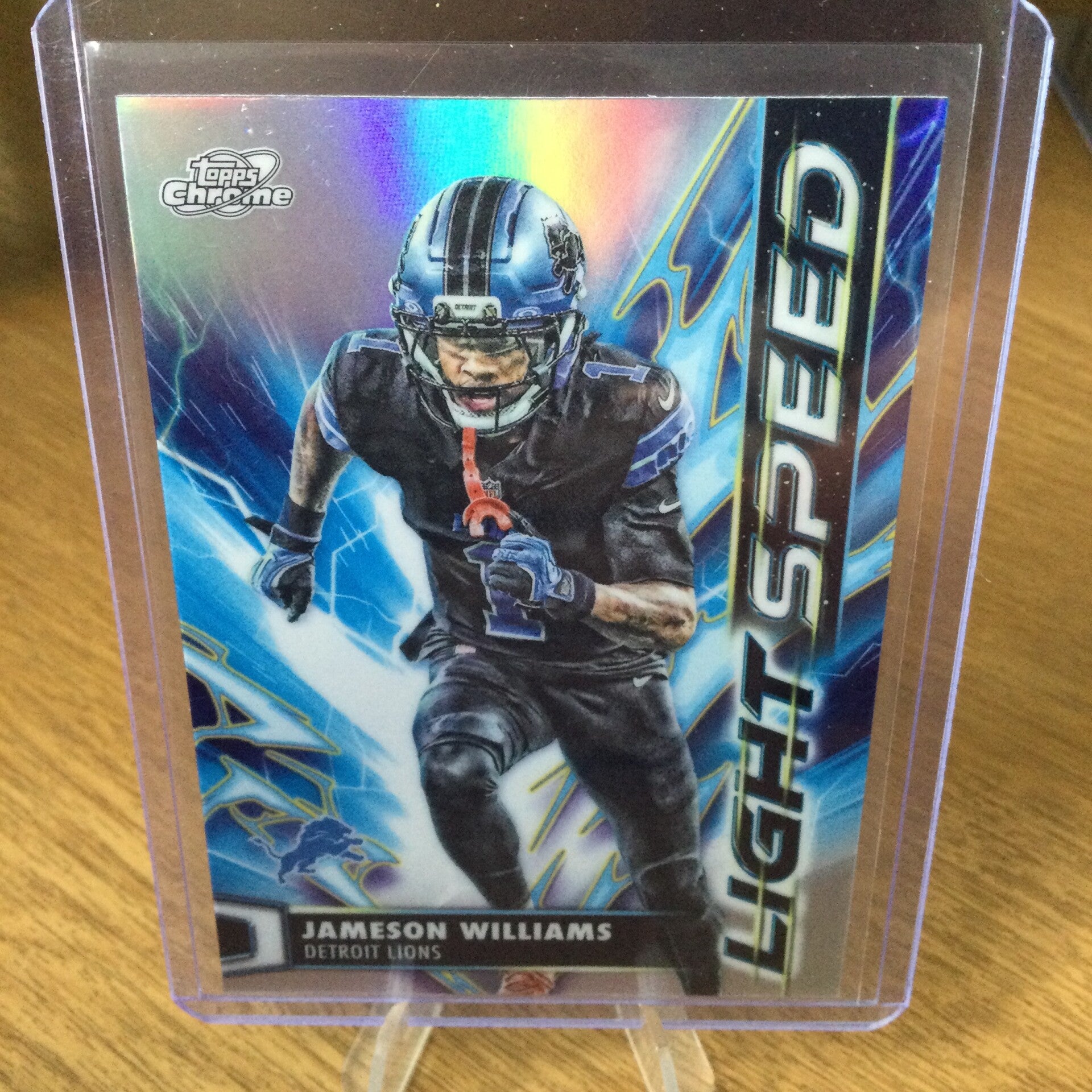 JAMESON WILLIAMS – 2025 TOPPS CHROME – LIGHT SPEED REFRACTOR