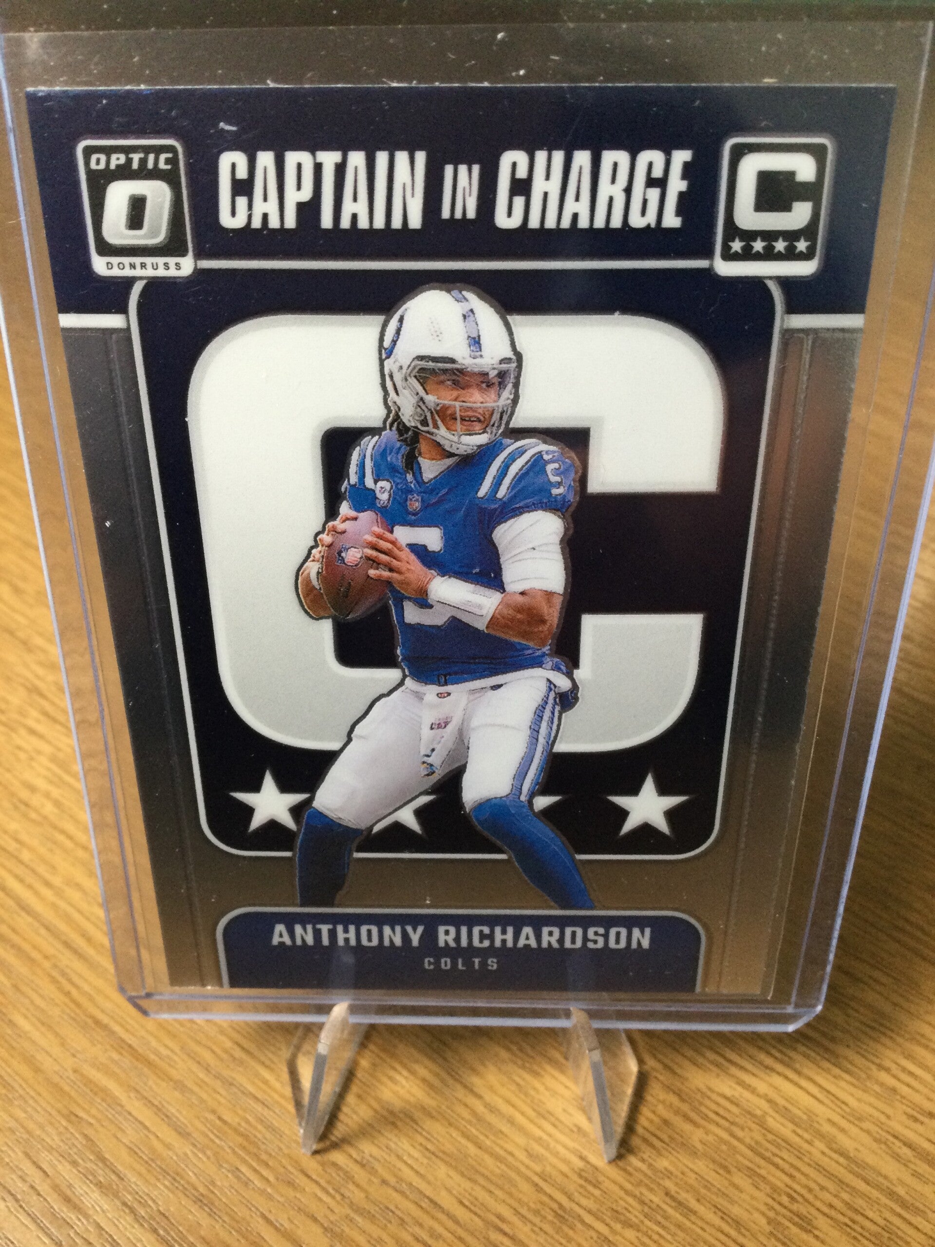 ANTHONY RICHARDSON - 2024 PANINI DONRUSS OPTIC - CAPTAIN IN CHARGE #6