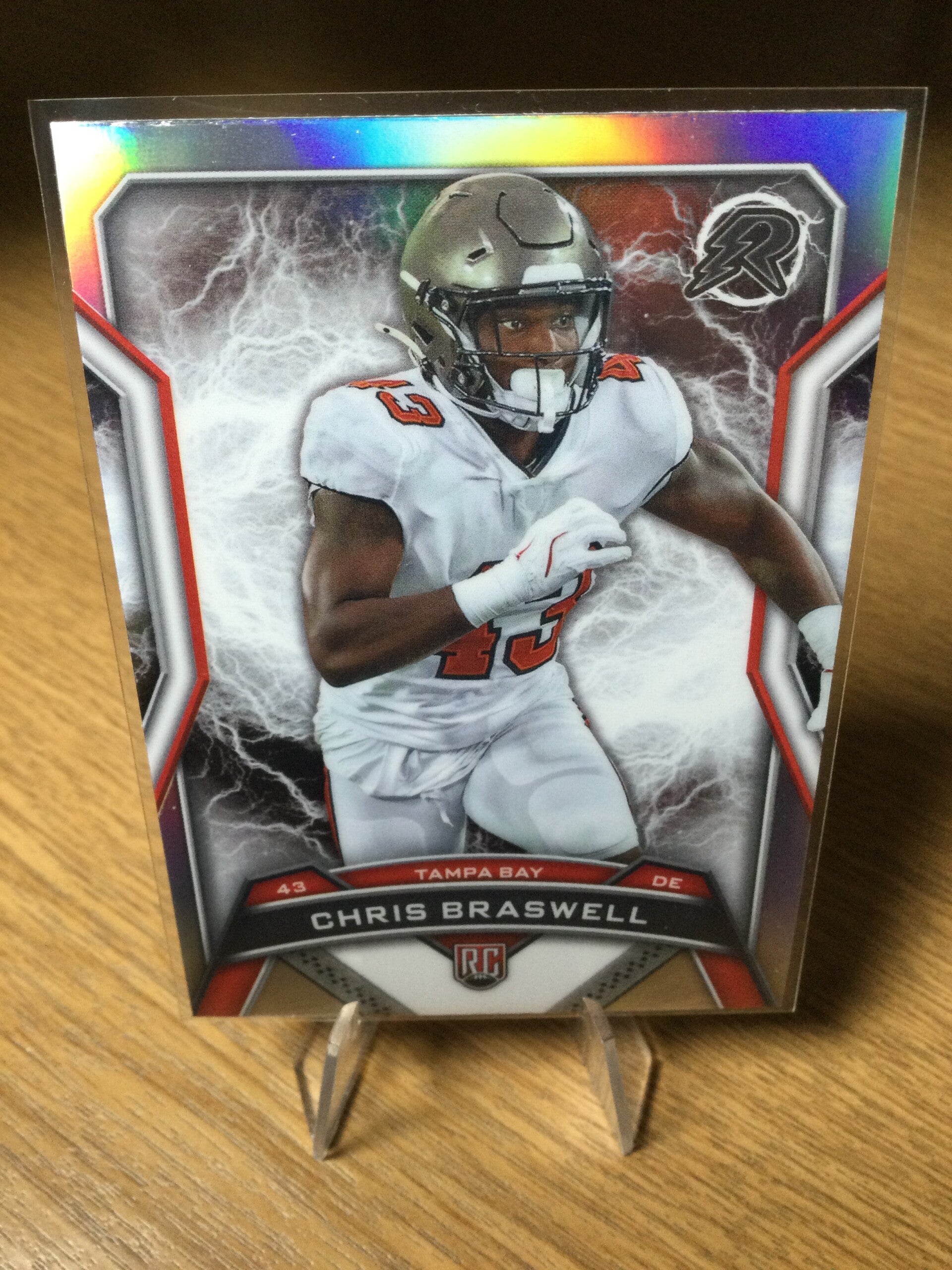 CHRIS BRASWELL RC - 2025 TOPPS RESURGENCE - REFRACTOR #190