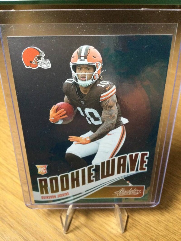 QUINSHON JUDKINS RC - 2025 PANINI ABSOLUTE - ROOKIE WAVE RW-QJS