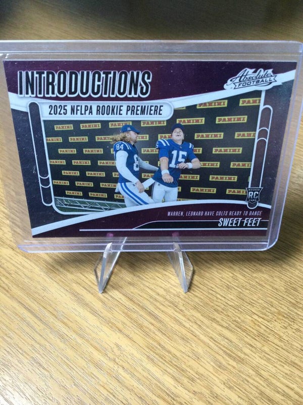 TYLER WARREN RC - 2025 PANINI ABSOLUTE - INTRODUCTIONS #I-TWN