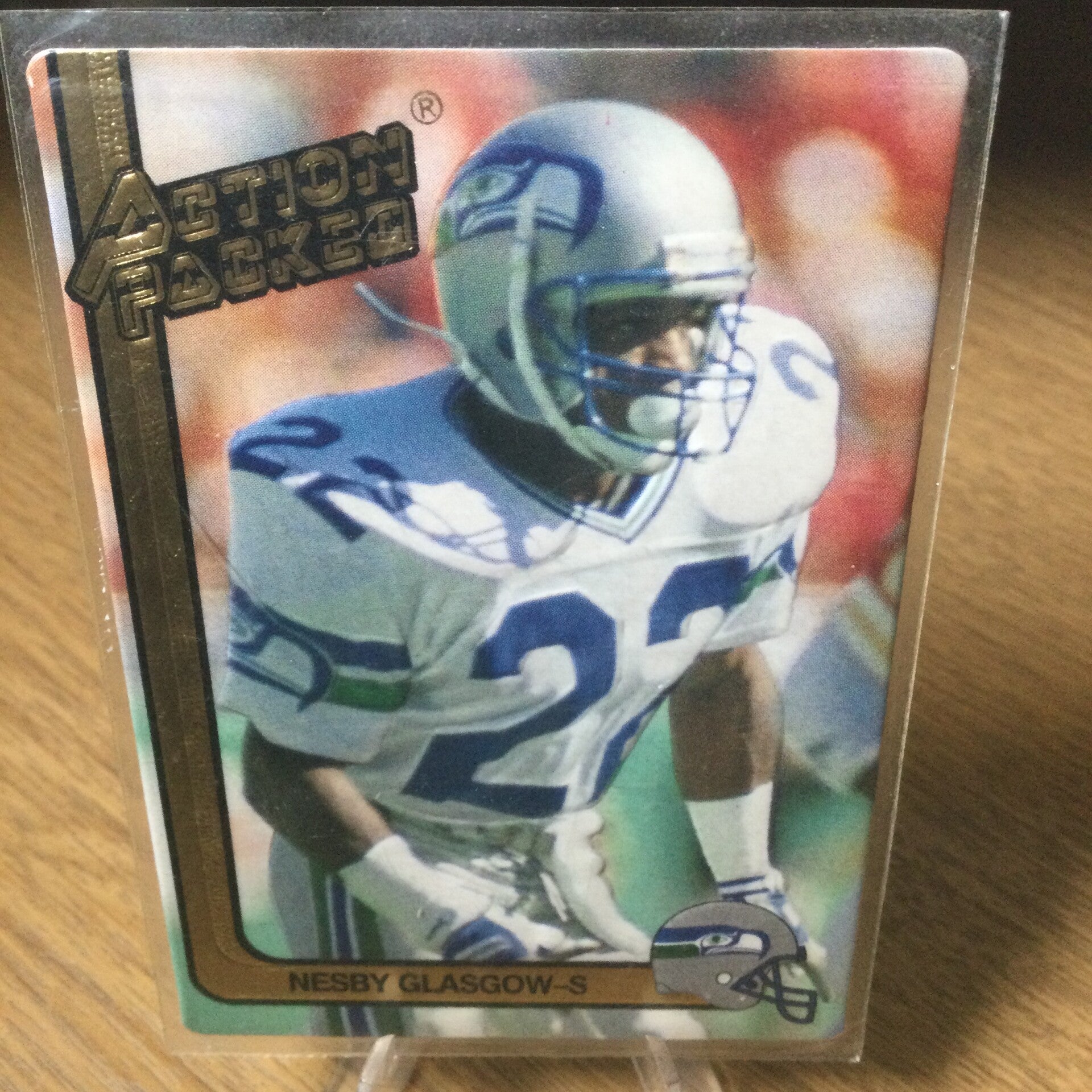 NESBY GLASGOW - 1991 Hi-Pro - ACTION PACKED #253
