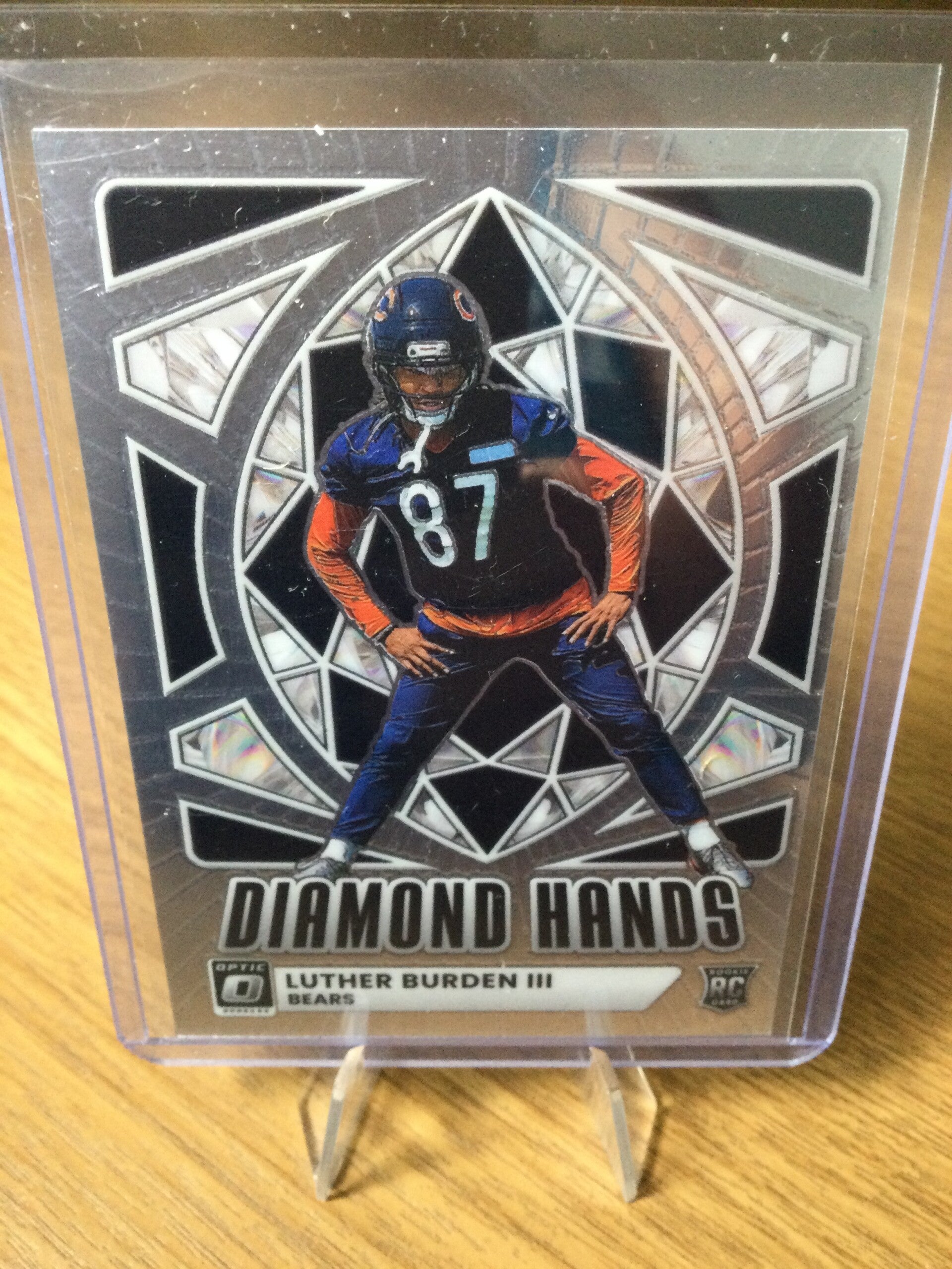 LUTHER BURDEN III RC - 2025 PANINI DONRUSS OPTIC - DIAMOND HANDS #5