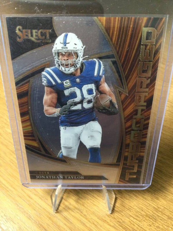 JONATHAN TAYLOR - 2025 PANINI SELECT - TURBOCHARGED #12