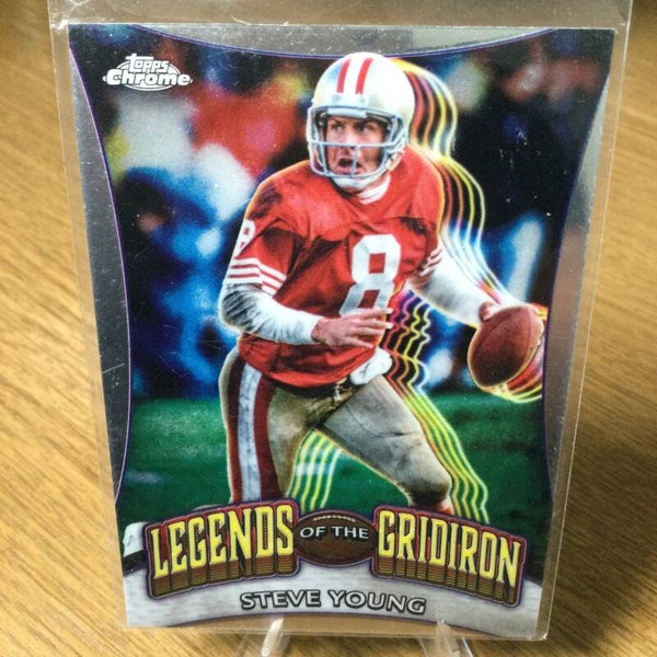 STEVE YOUNG - 2024 TOPPS CHROME - LEGENDS OF THE GRIDIRON #LOG-24
