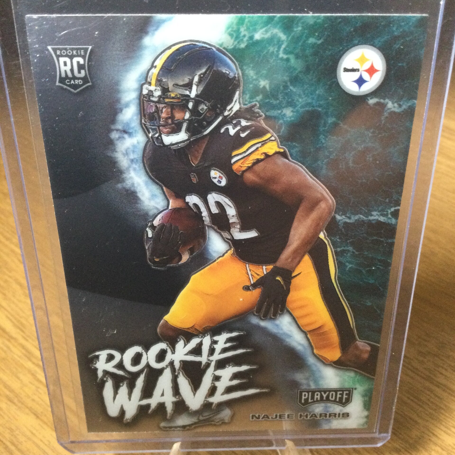 NAJEE HARRIS RC - 2021 Panini Playoff - ROOKIE WAVE #RW-NHA