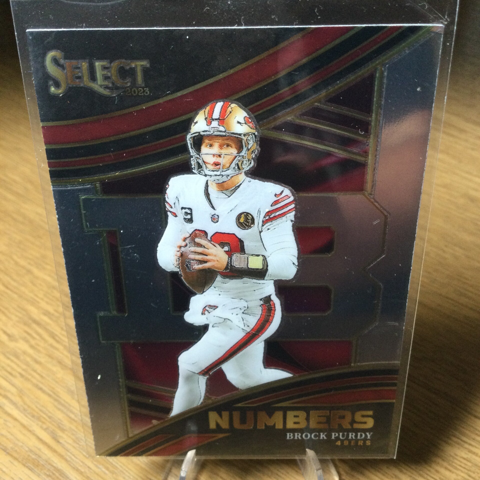 BROCK PURDY - 2023 PANINI SELECT - NUMBERS #NMB-BPU - SAN FRANCISCO 49ERS