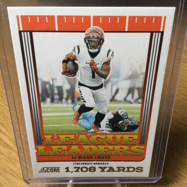 JA'MARR CHASE - 2025 PANINI SCORE - LEAGUE LEADERS #2