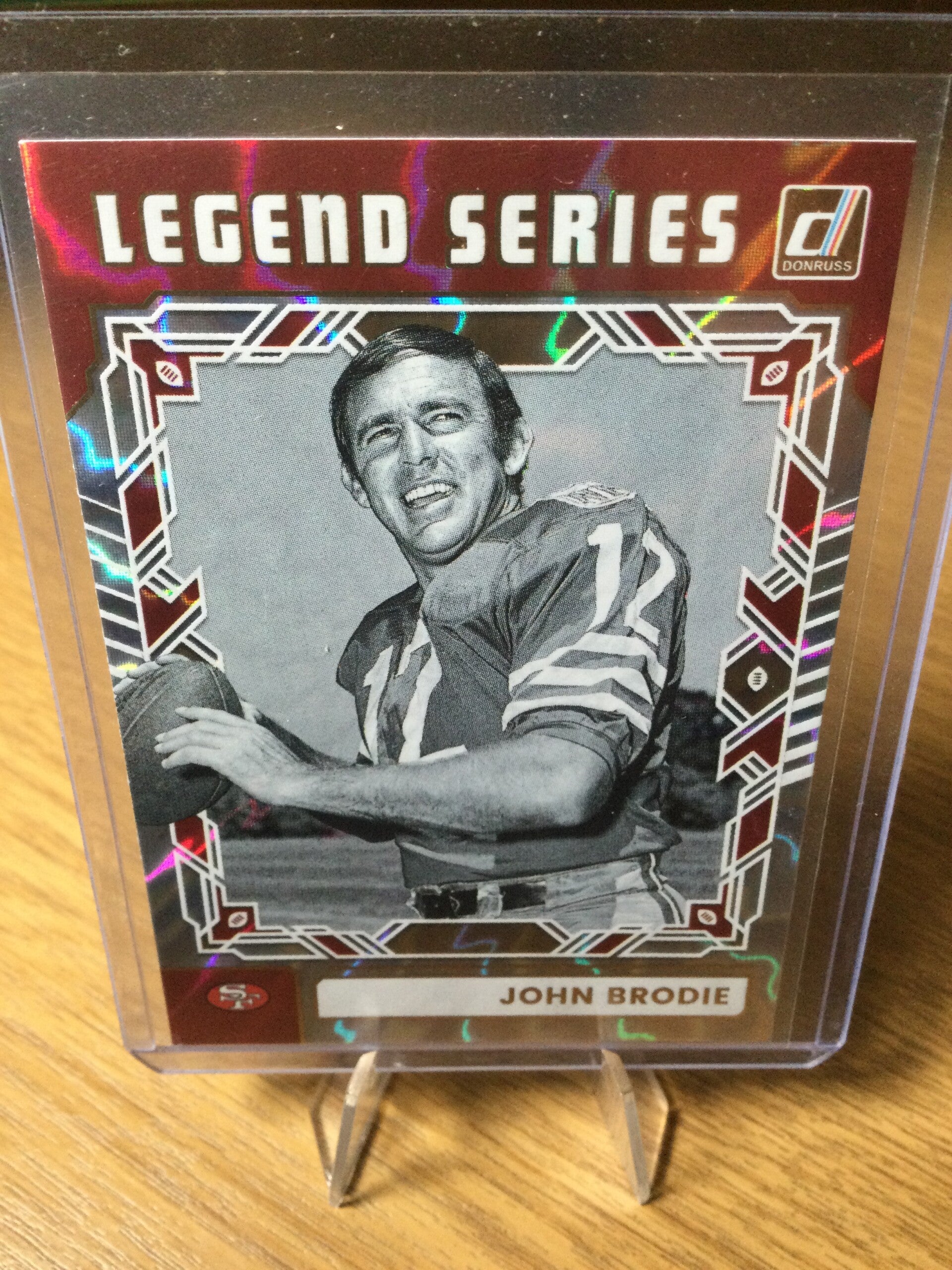 JOHN BRODIE - 2025 PANINI DONRUSS - LEGEND SERIES #TLS-JBR