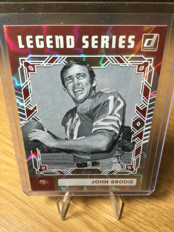 JOHN BRODIE - 2025 PANINI DONRUSS - LEGEND SERIES #TLS-JBR