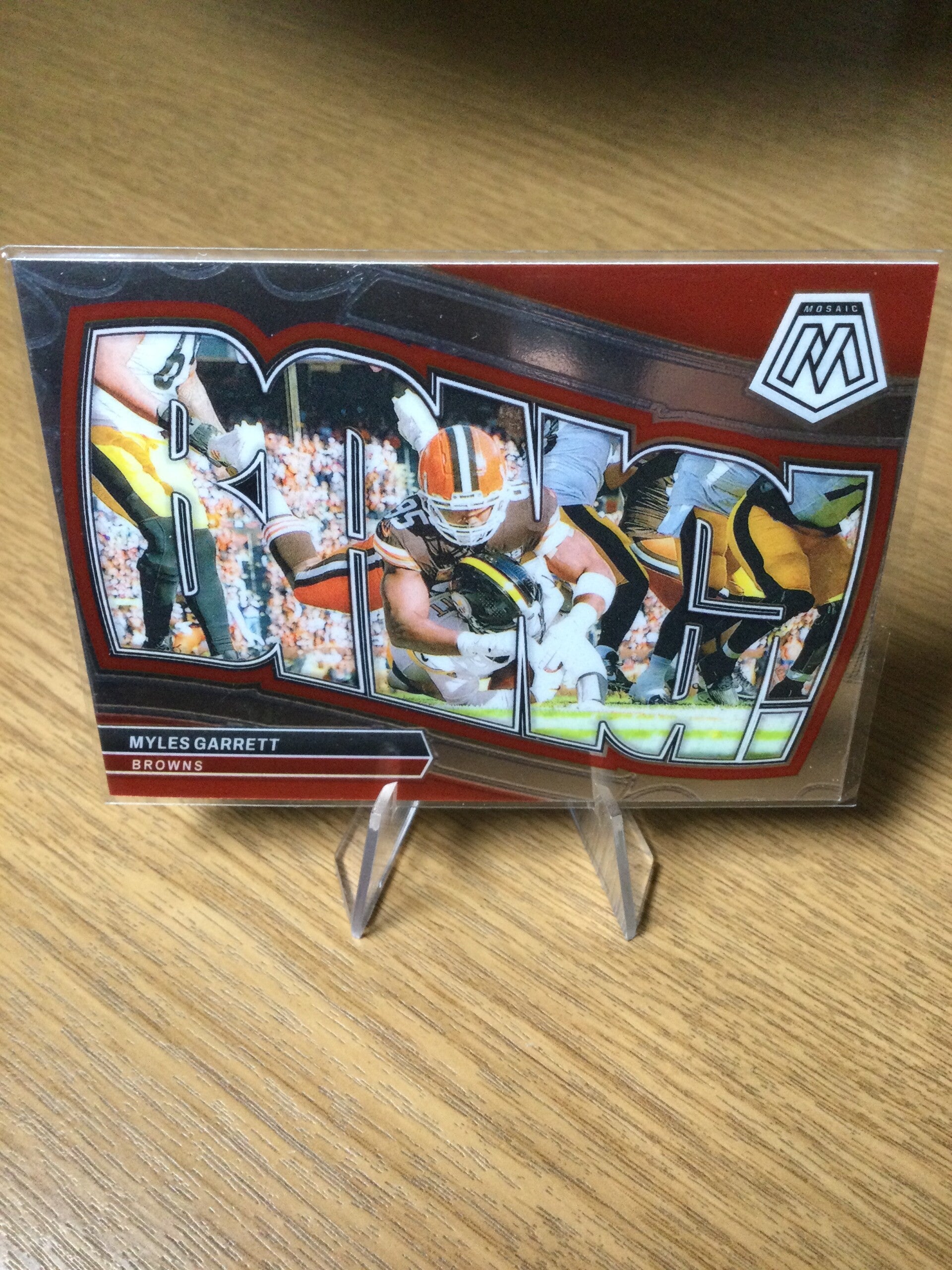 MYLES GARRETT - 2024 PANINI MOSAIC - BANG #1