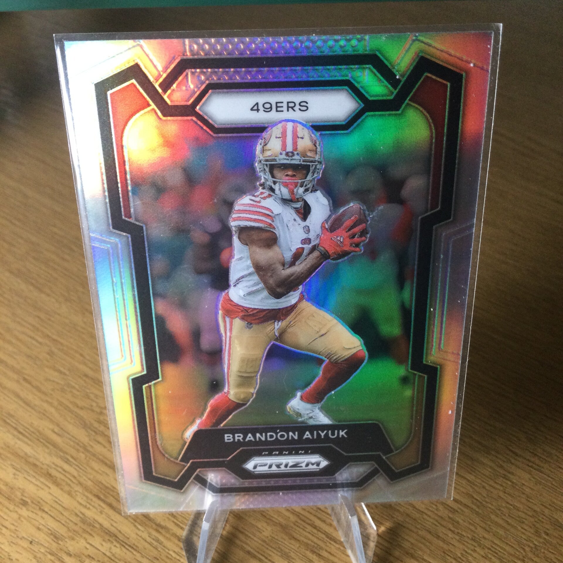 BRANDON AIYUK - 2023 PANINI PRIZM - SILVER PRIZM #265