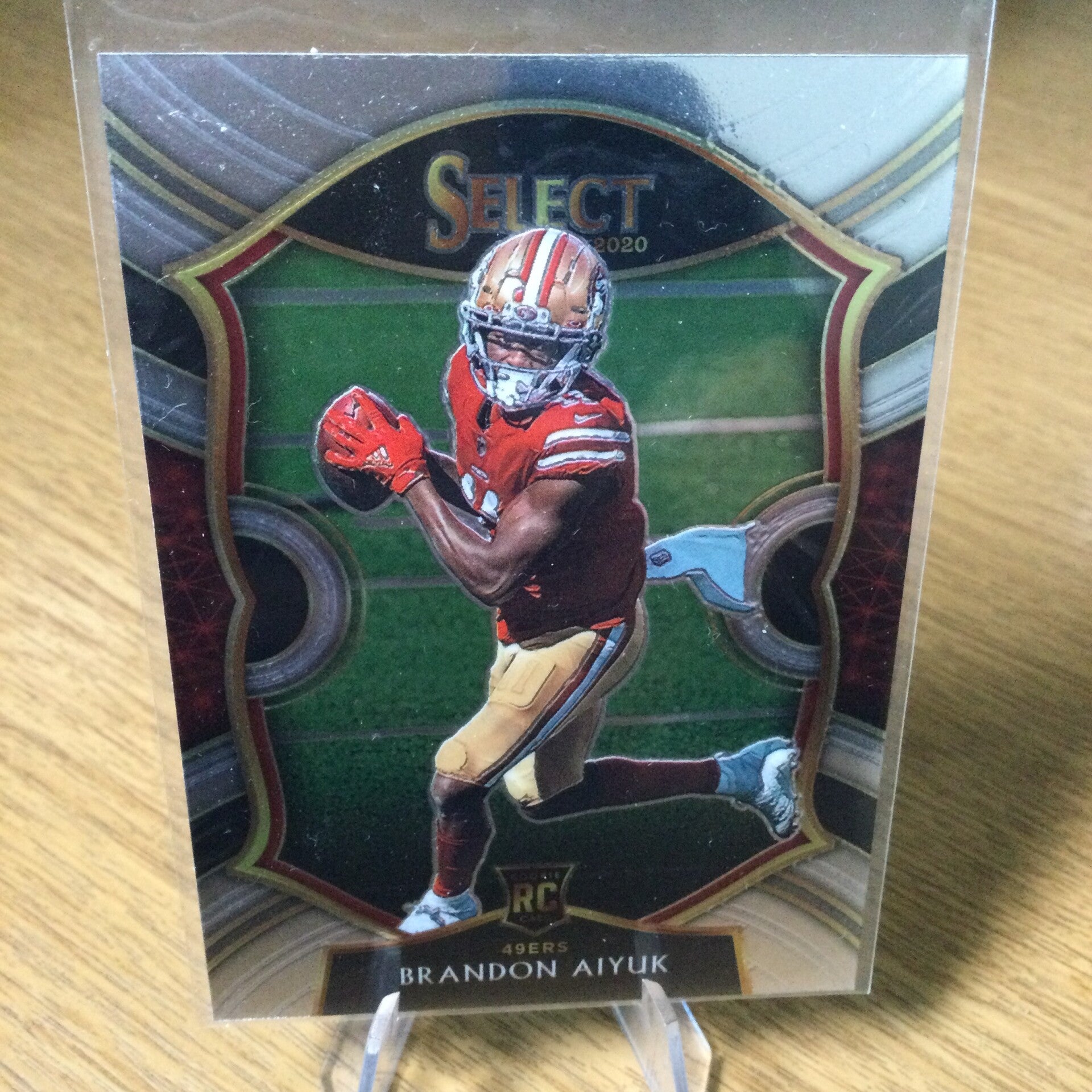 BRANDON AIYUK RC - 2020 PANINI SELECT - CONCOURSE LEVEL ROOKIE BASE #66