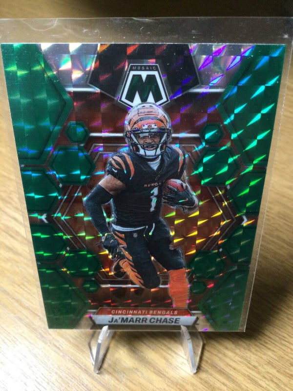 JA'MARR CHASE - 2023 PANINI MOSAIC - GREEN MOSAIC PRIZM #43