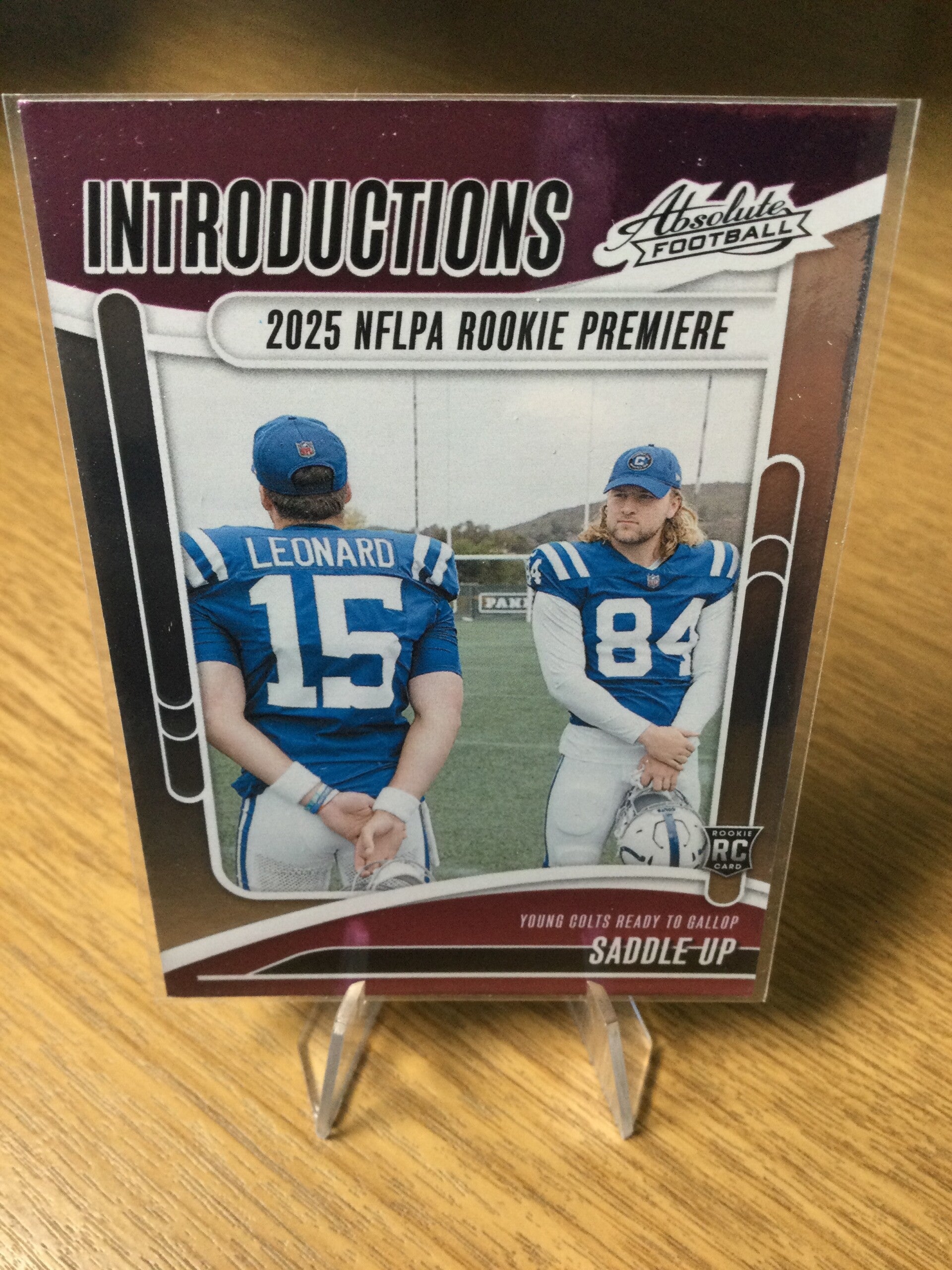RILEY LEONARD RC - 2025 PANINI ABSOLUTE - INTRODUCTIONS #I-RLD