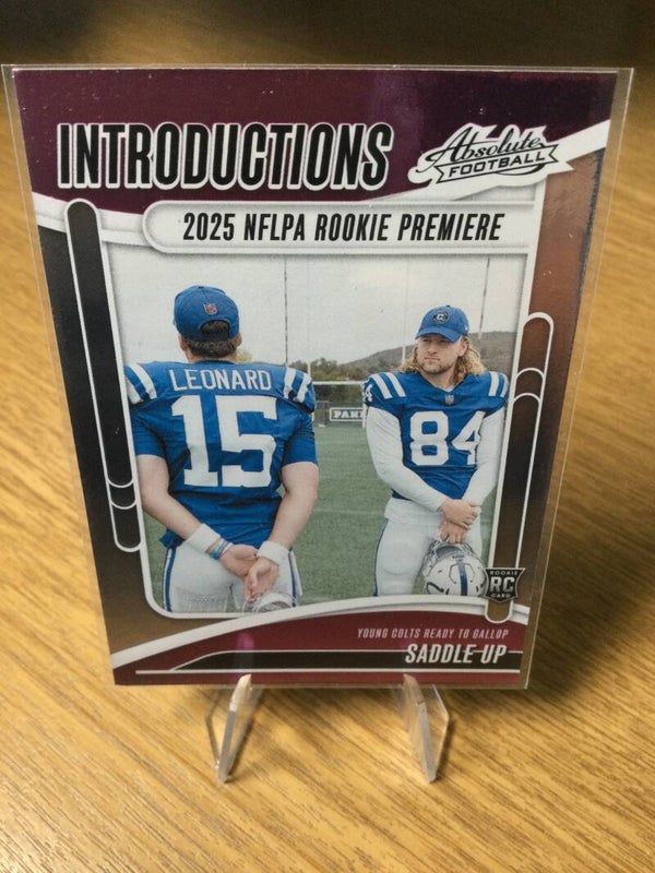 RILEY LEONARD RC - 2025 PANINI ABSOLUTE - INTRODUCTIONS #I-RLD