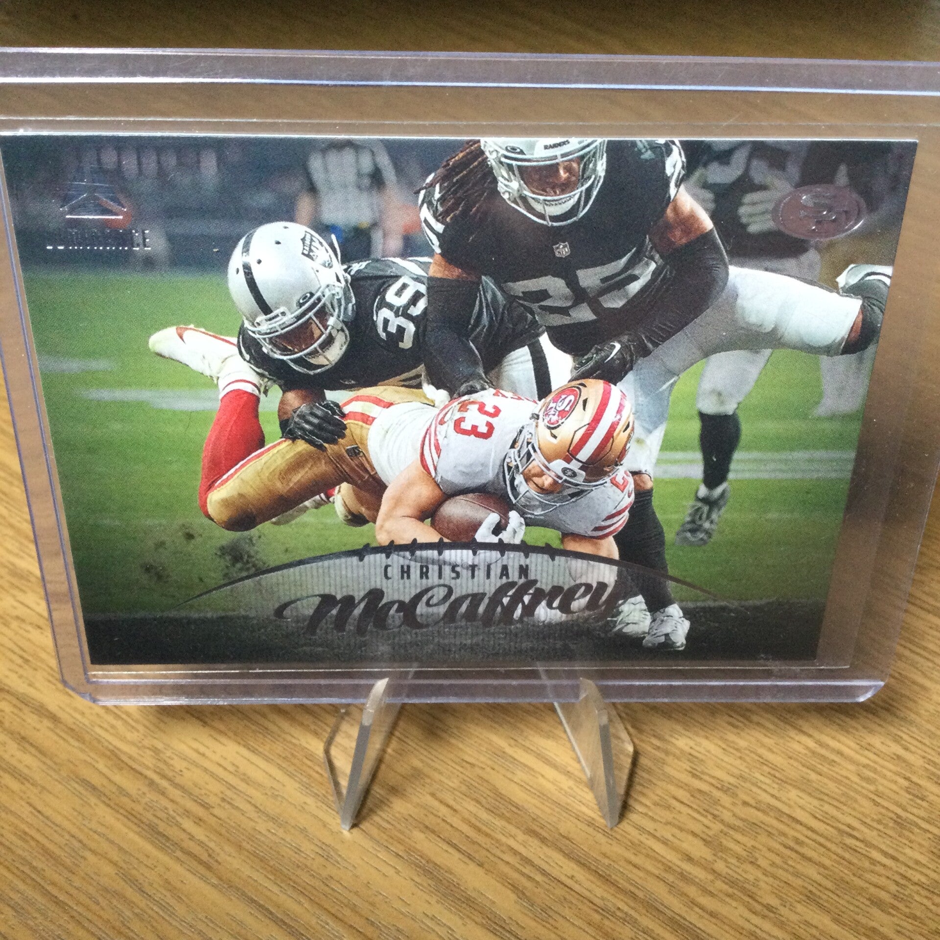 CHRISTIAN McCAFFREY - 2023 PANINI LUMINANCE - BASE #87