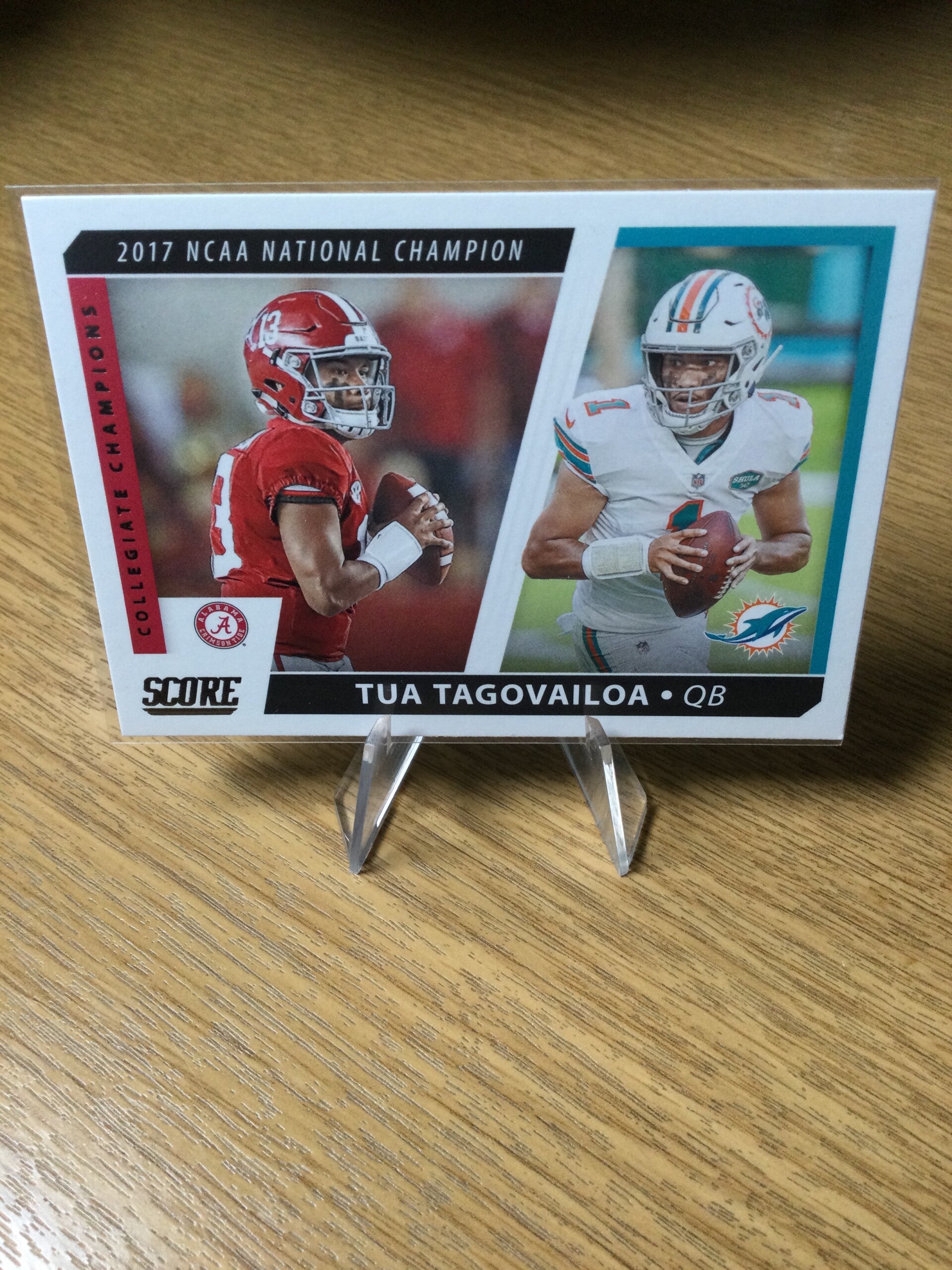 TUA TAGOVAILOA - 2021 PANINI SCORE - COLLEGIATE CHAMPIONS #CC2