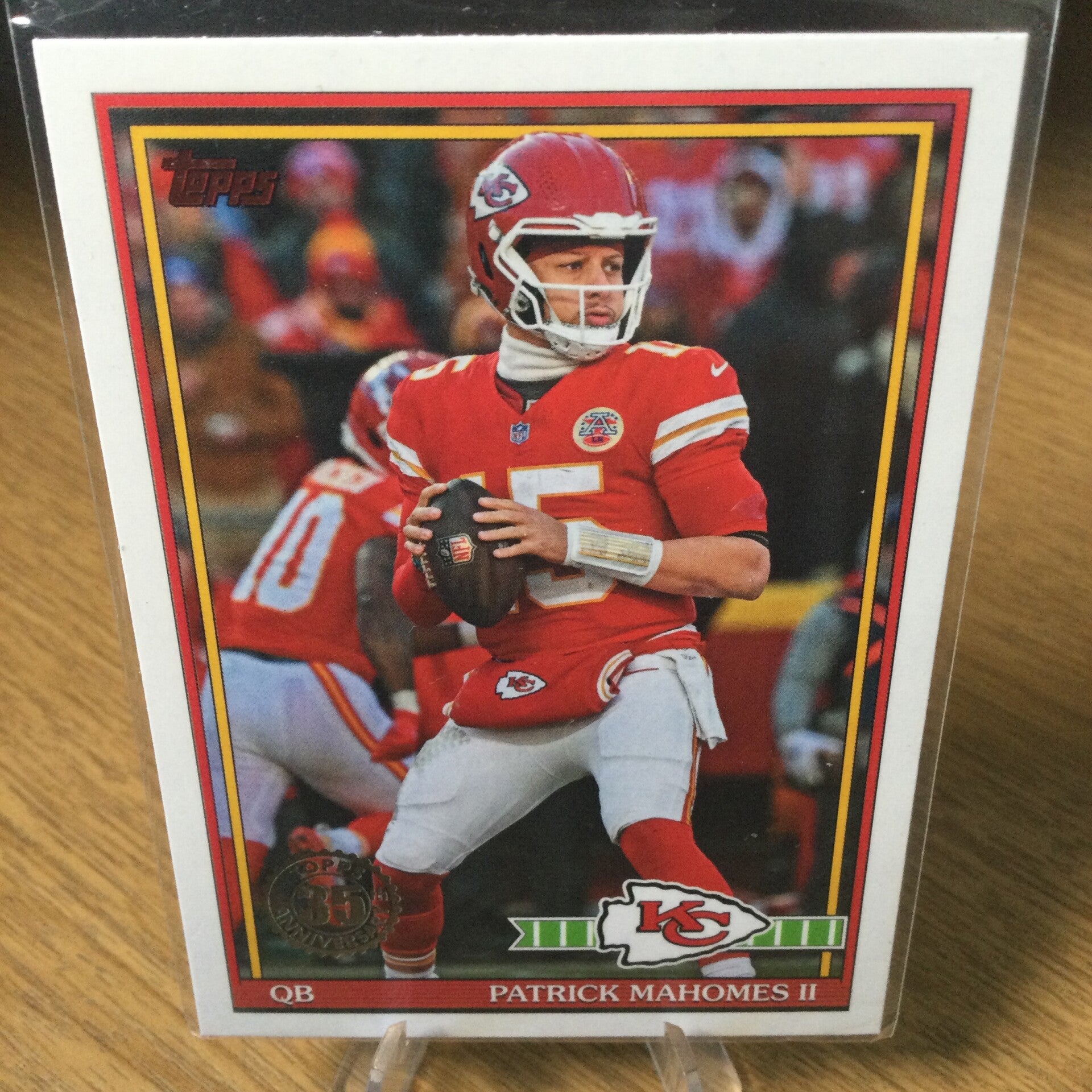 PATRICK MAHOMES II - 2026 Topps Flagship - 35TH ANNIVERSARY 1991 #91TF-13