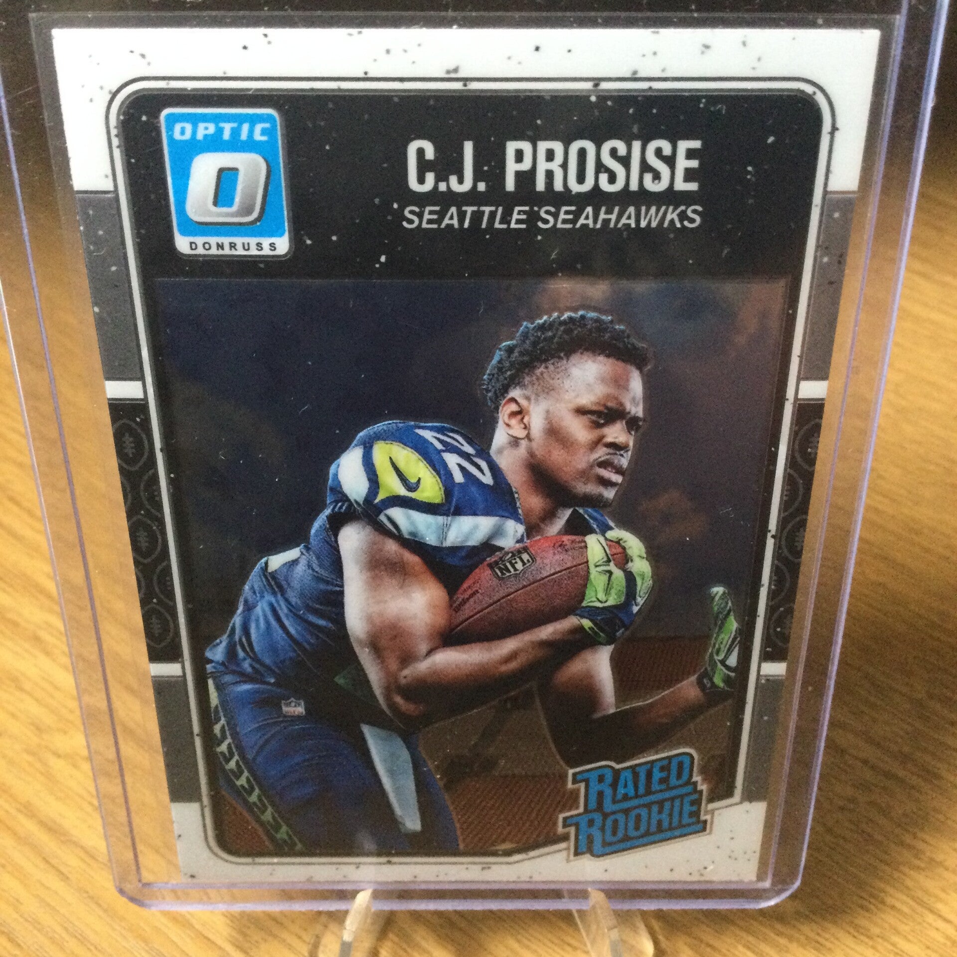 C.J. PROSISE RC - 2016 Panini Donruss Optic - RATED ROOKIE #154