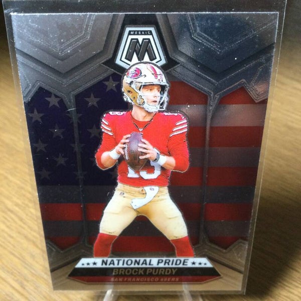 BROCK PURDY - 2024 PANINI MOSAIC - NATIONAL PRIDE #255 - SAN FRANCISCO 49ERS
