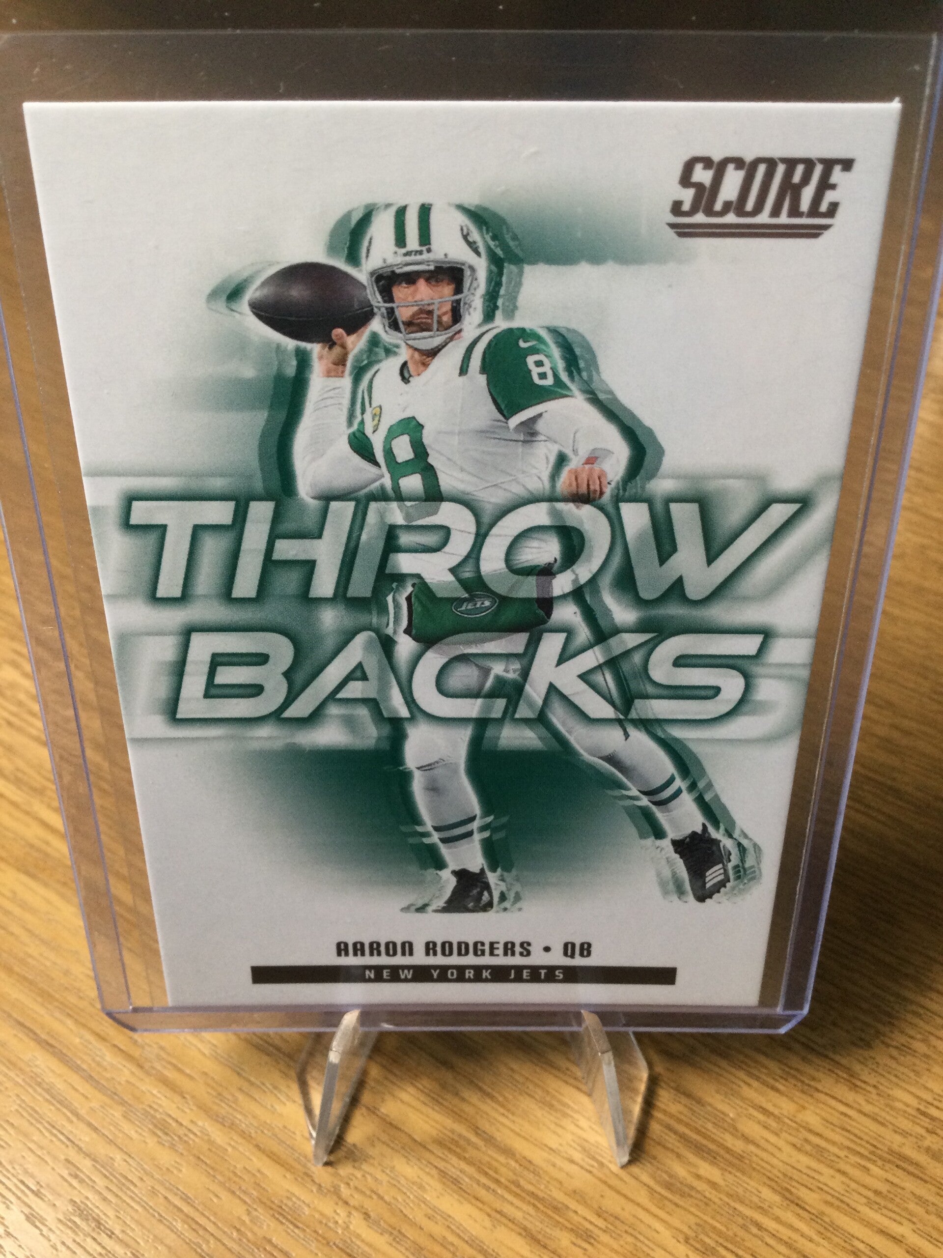 AARON RODGERS - 2025 PANINI SCORE - THROW BACKS #10