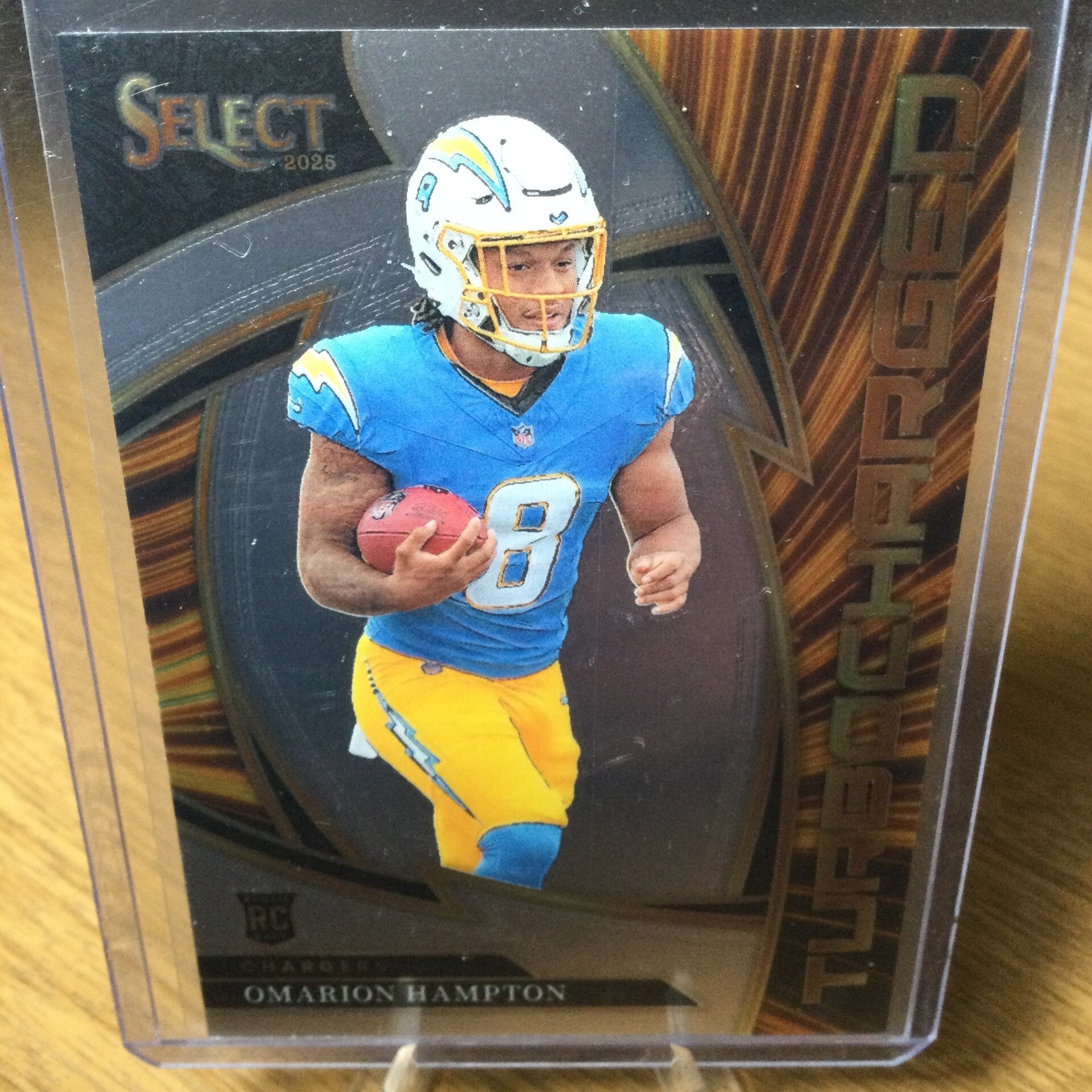 OMARION HAMPTON RC - 2025 PANINI SELECT - TURBOCHARGED #25