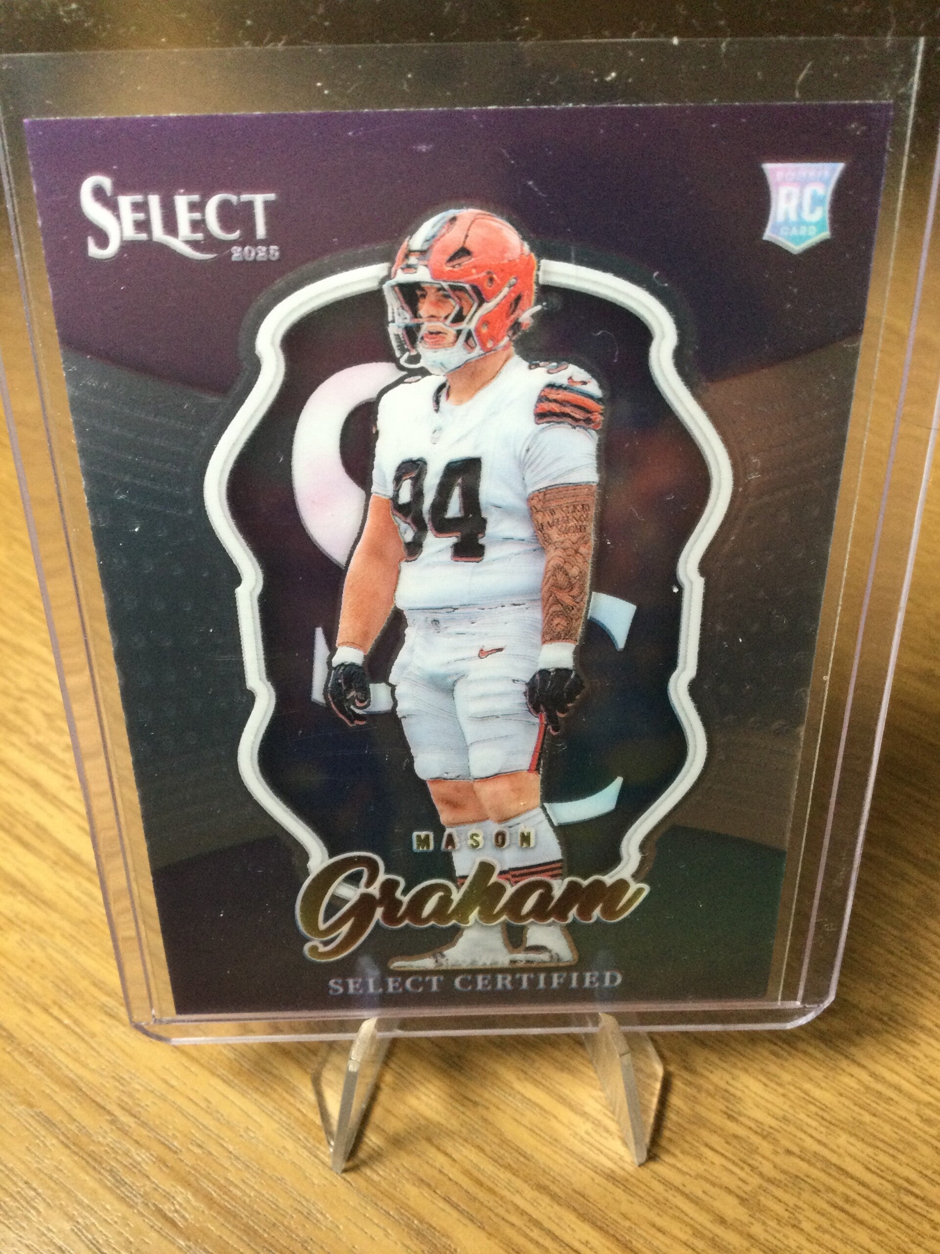 MASON GRAHAM RC - 2025 PANINI SELECT - SELECT CERTIFIED #25