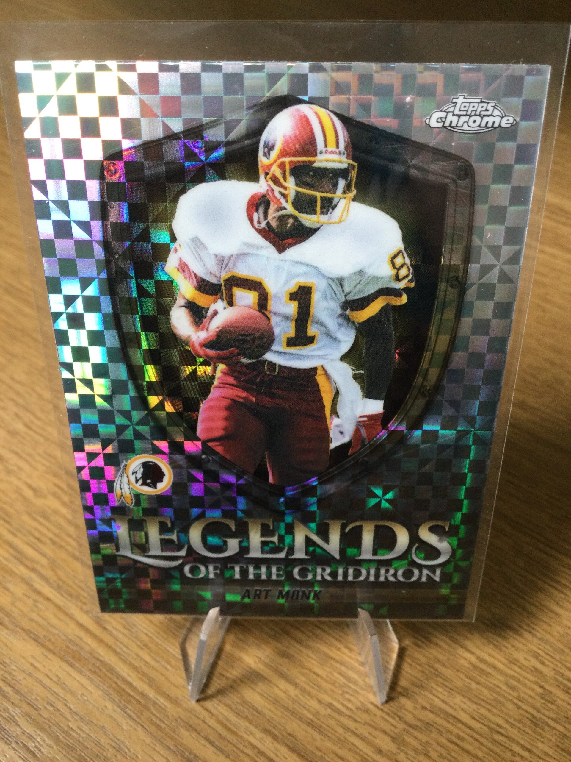ART MONK - 2025 TOPPS CHROME - LEGENDS OF THE GRIDIRON X-FRACTOR #LOG-19