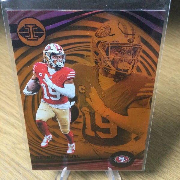 DEEBO SAMUEL - 2023 Panini Illusions - ORANGE PARALLEL #90