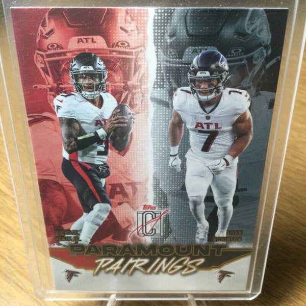 MICHAEL PENIX JR. / BIJAN ROBINSON - 2025 TOPPS SIGNATURE CLASS - PARAMOUNT PAIRINGS #PP-17