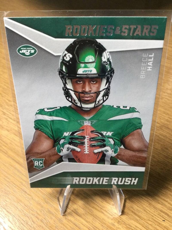 BREECE HALL RC - 2022 PANINI ROOKIES & STARS - ROOKIE RUSH #RR-12