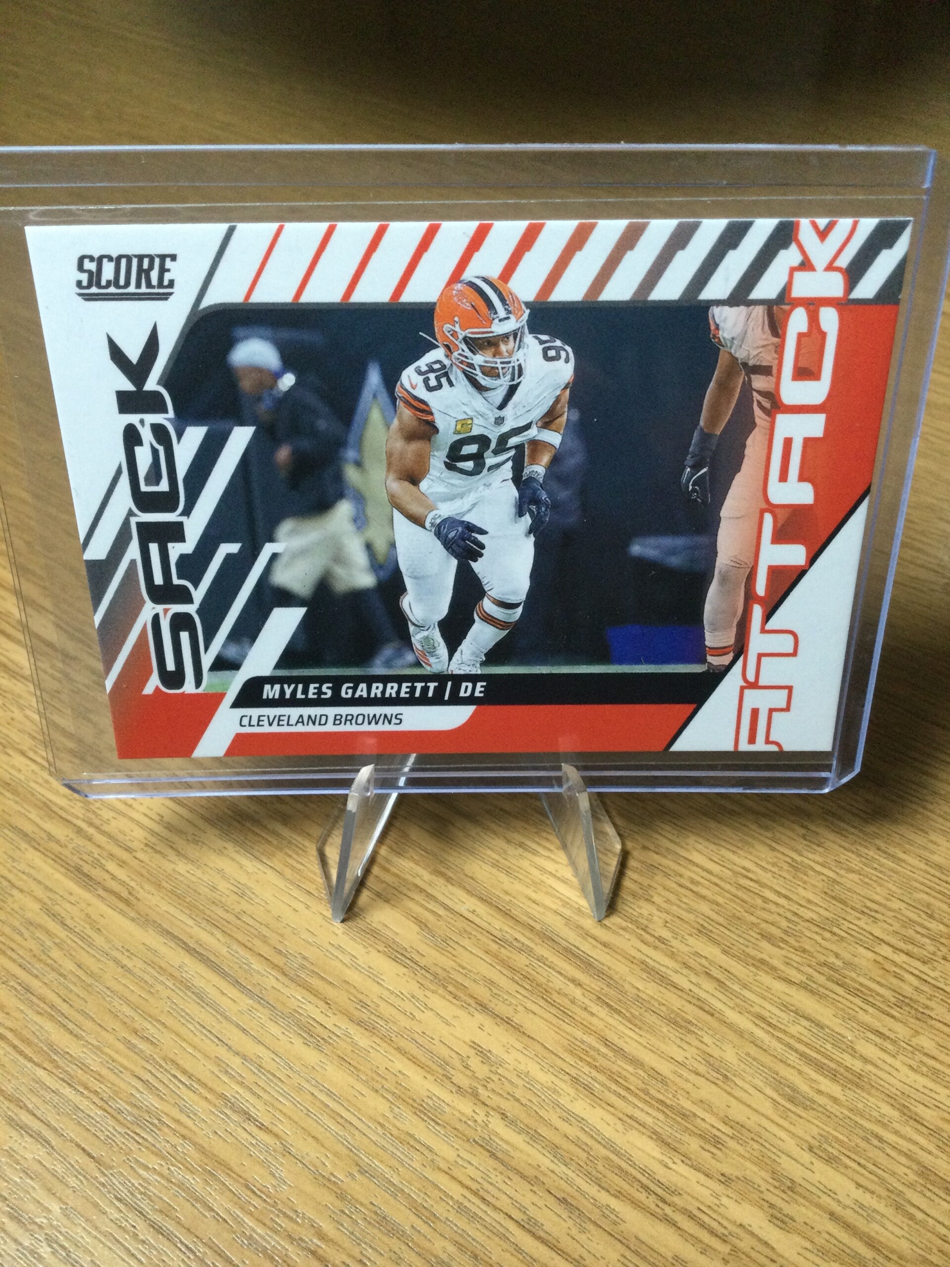 MYLES GARRETT - 2025 PANINI SCORE - SACK ATTACK #4