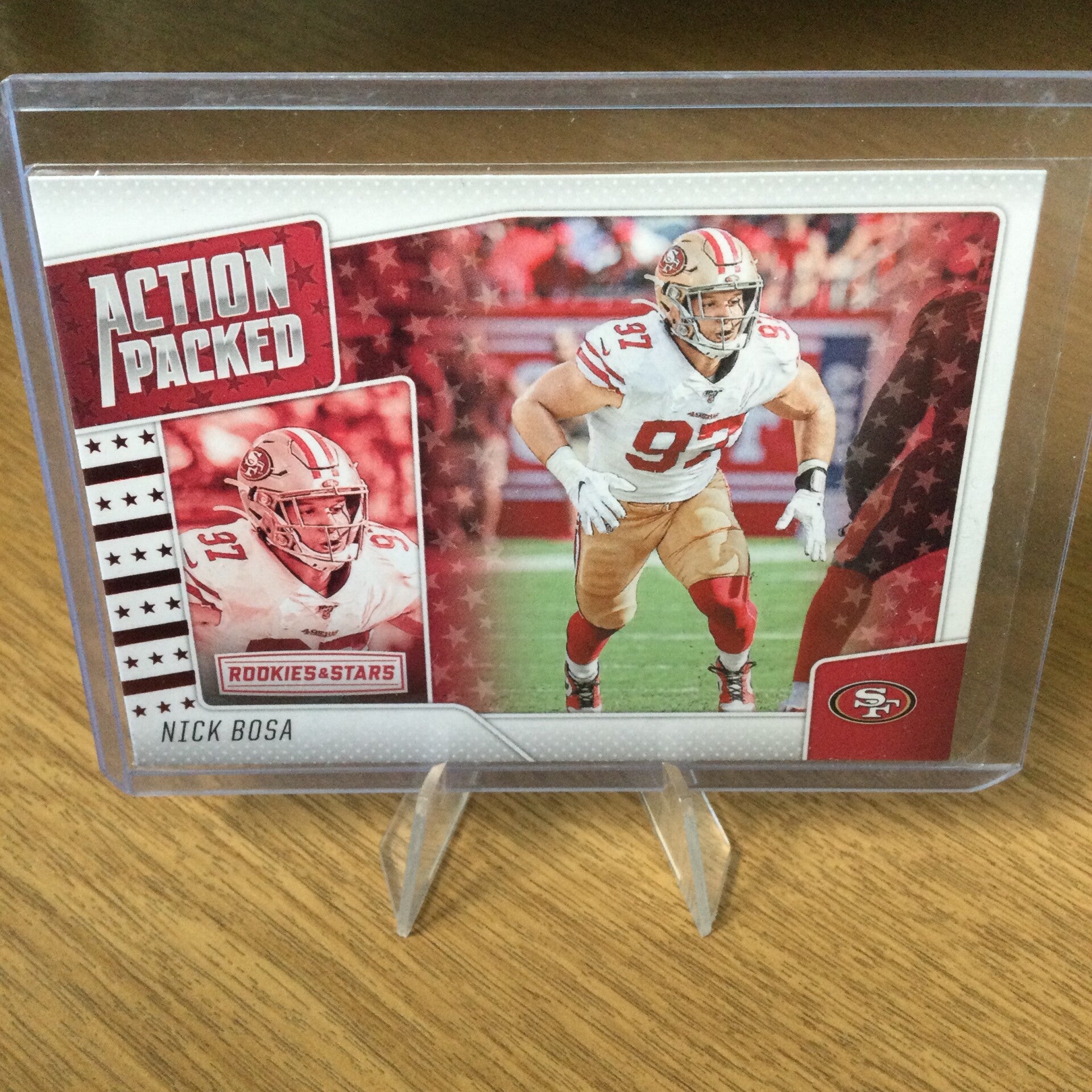 NICK BOSA - 2020 PANINI ROOKIES & STARS - ACTION PACKED - #9