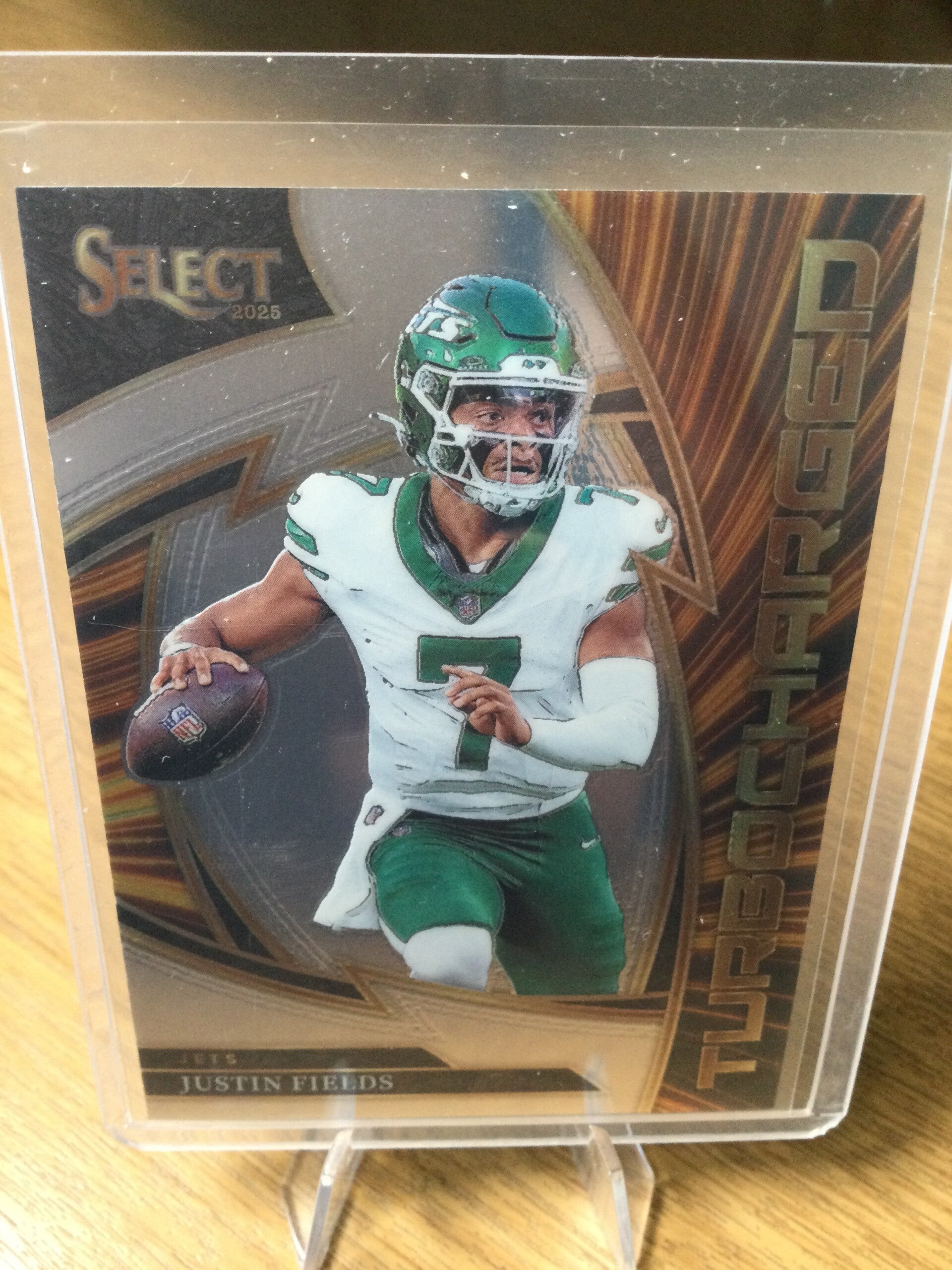JUSTIN FIELDS - 2025 PANINI SELECT - TURBOCHARGED #5