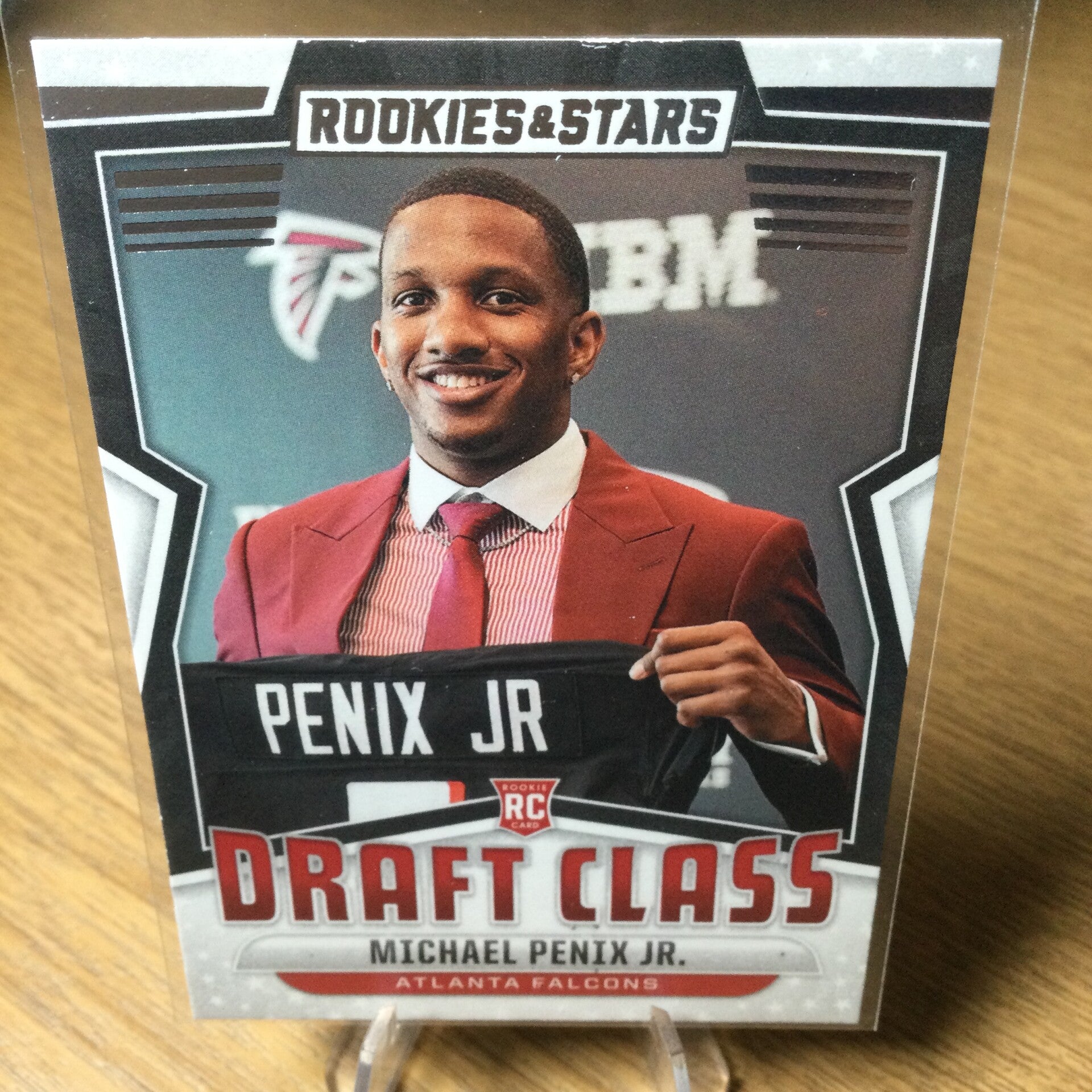 MICHAEL PENIX JR. RC - 2024 PANINI ROOKIES & STARS - DRAFT CLASS #DC-MPJ
