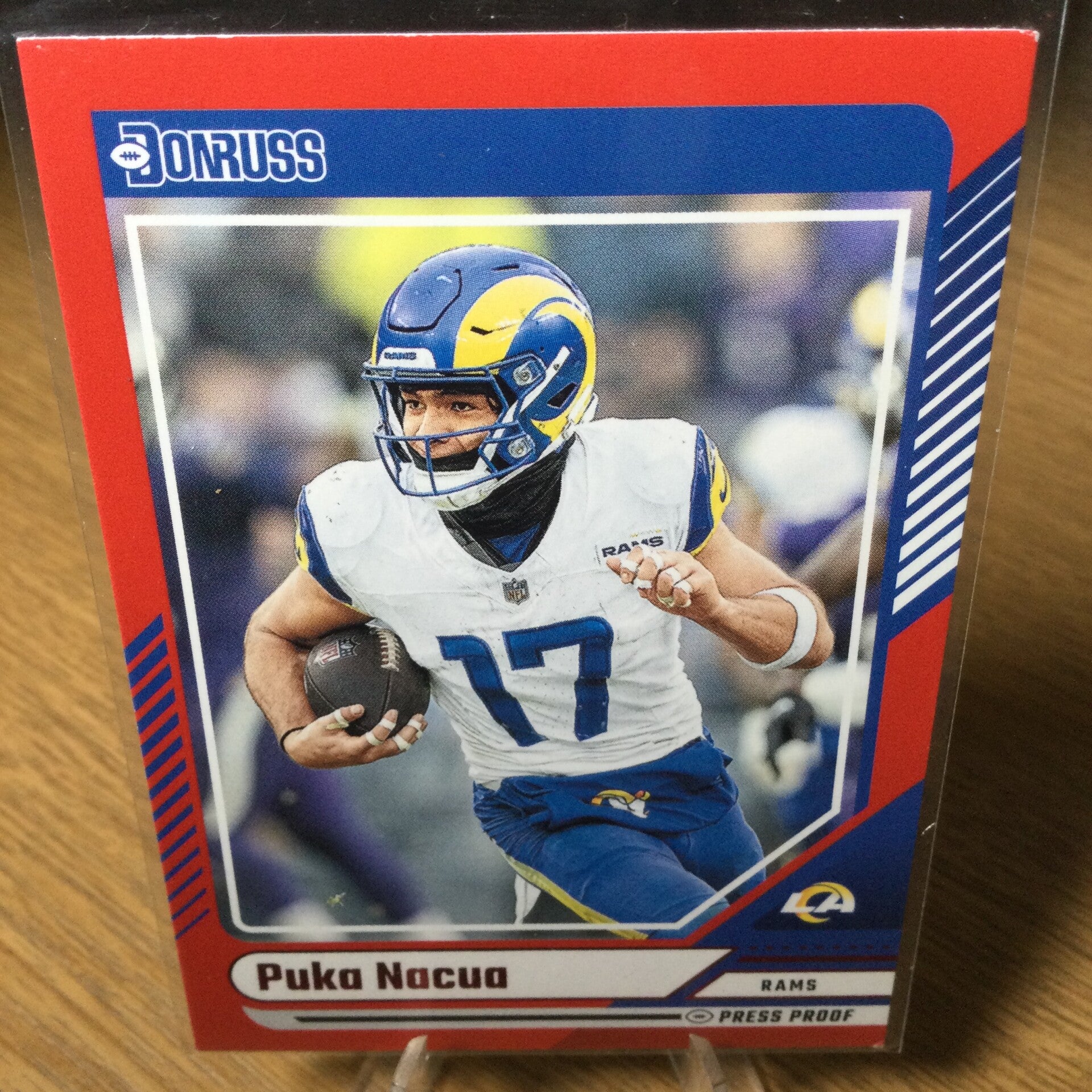 PUKA NACUA - 2024 PANINI DONRUSS - PRESS PROOF RED PARALLEL #25