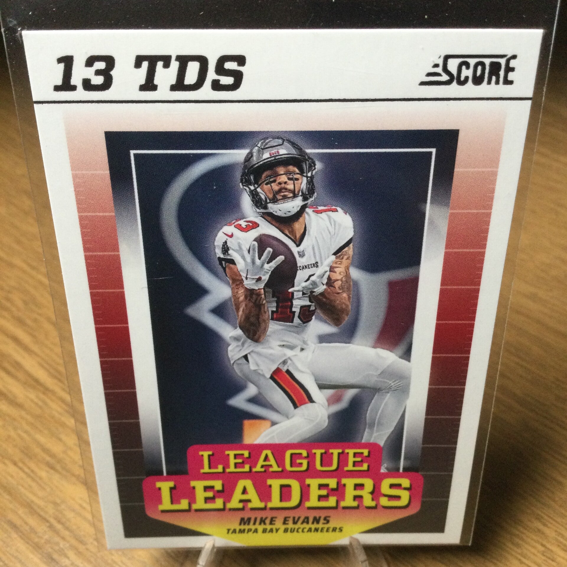 MIKE EVANS - 2024 PANINI SCORE - LEAGUE LEADERS #LL-MES - TAMPA BAY BUCCANEERS